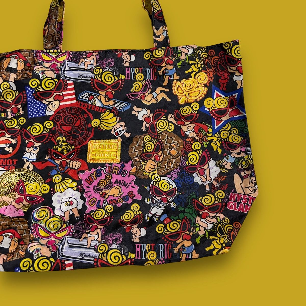 Hysteric Glamour × Japanese Brand 1990s Hysteric Mini Tote Bag Size ONE SIZE - 4 Thumbnail