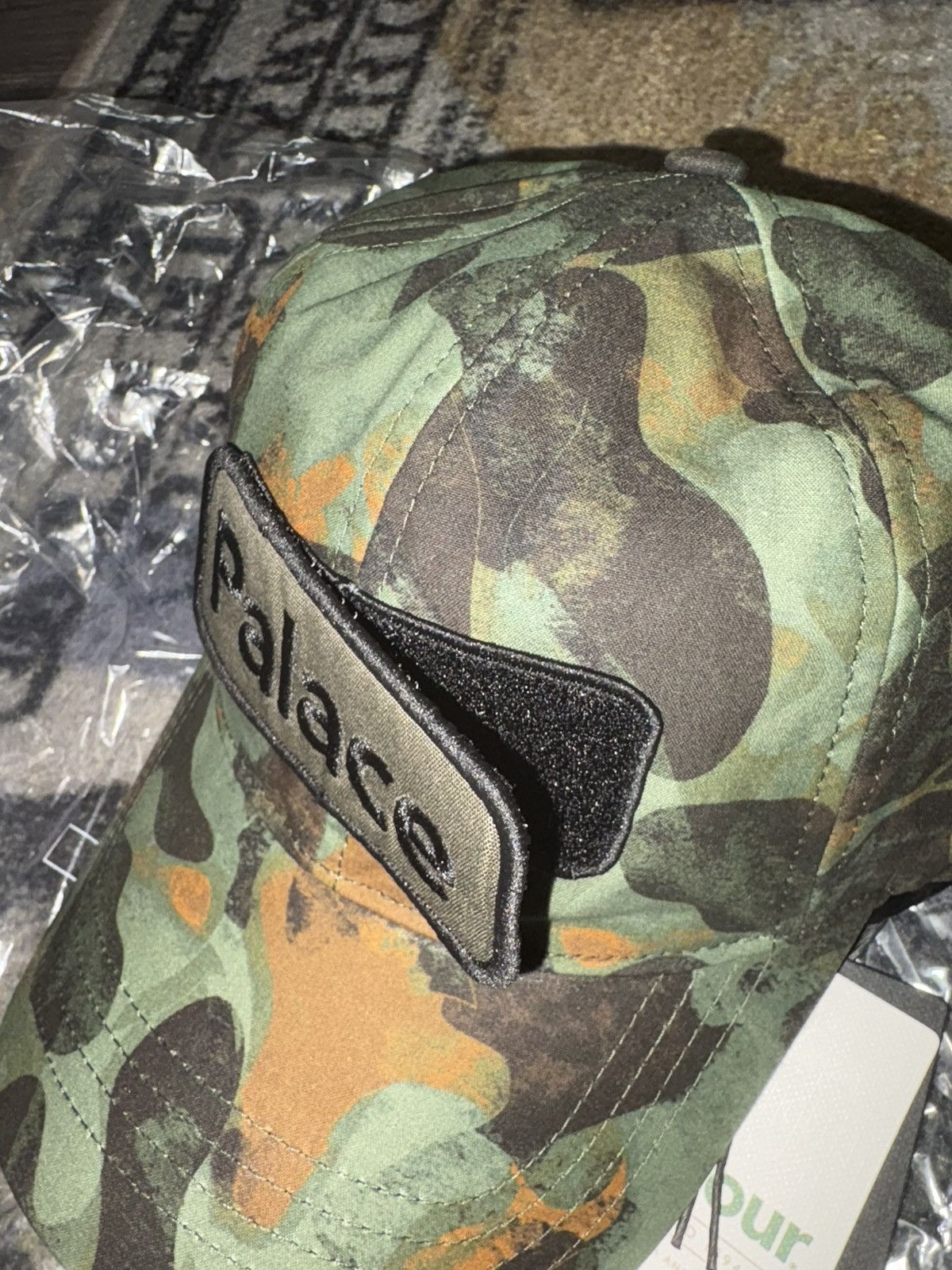 Barbour × Palace Palace x Barbour Cap Kelp Forest Camo Size ONE SIZE - 5 Thumbnail