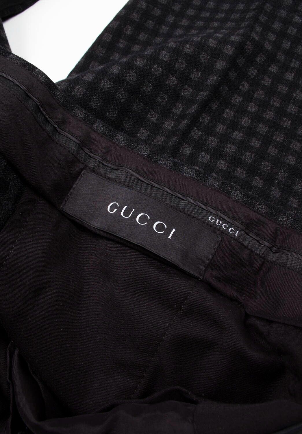Gucci Gucci Men Pants Wool Check Size ITA52R/Large, S1247 Size US 36 / EU 52 - 5 Thumbnail