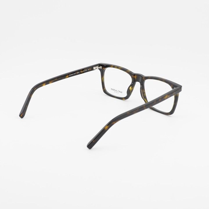 Saint Laurent Paris Saint Laurent SL559 OPT 003 Eyeglasses Havana 54mm Square Size ONE SIZE - 4 Thumbnail