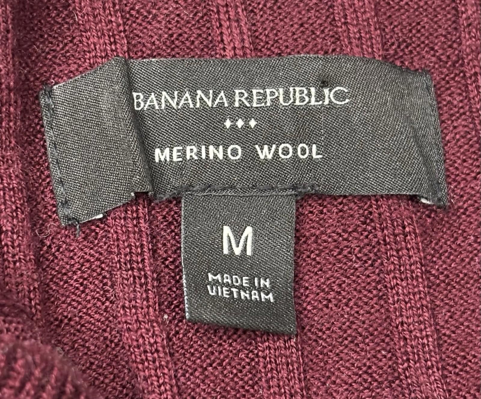 Banana Republic Banana Republic Sweater Womens Small Merino Wool Ribbed Size S / US 4 / IT 40 - 2 Thumbnail