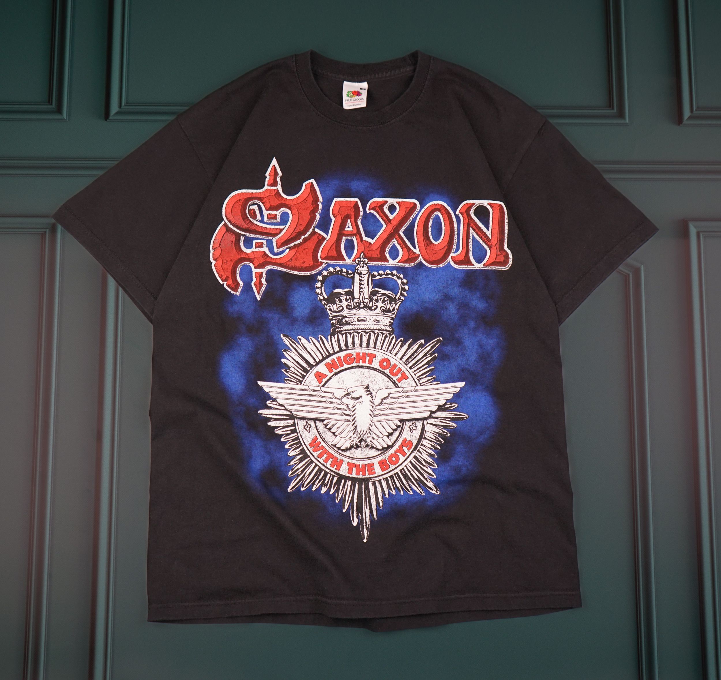 Band Tees × Vintage Vintage 2006 Saxon Band Tour T-Shirt Size US M / EU 48-50 / 2 - 1 Thumbnail