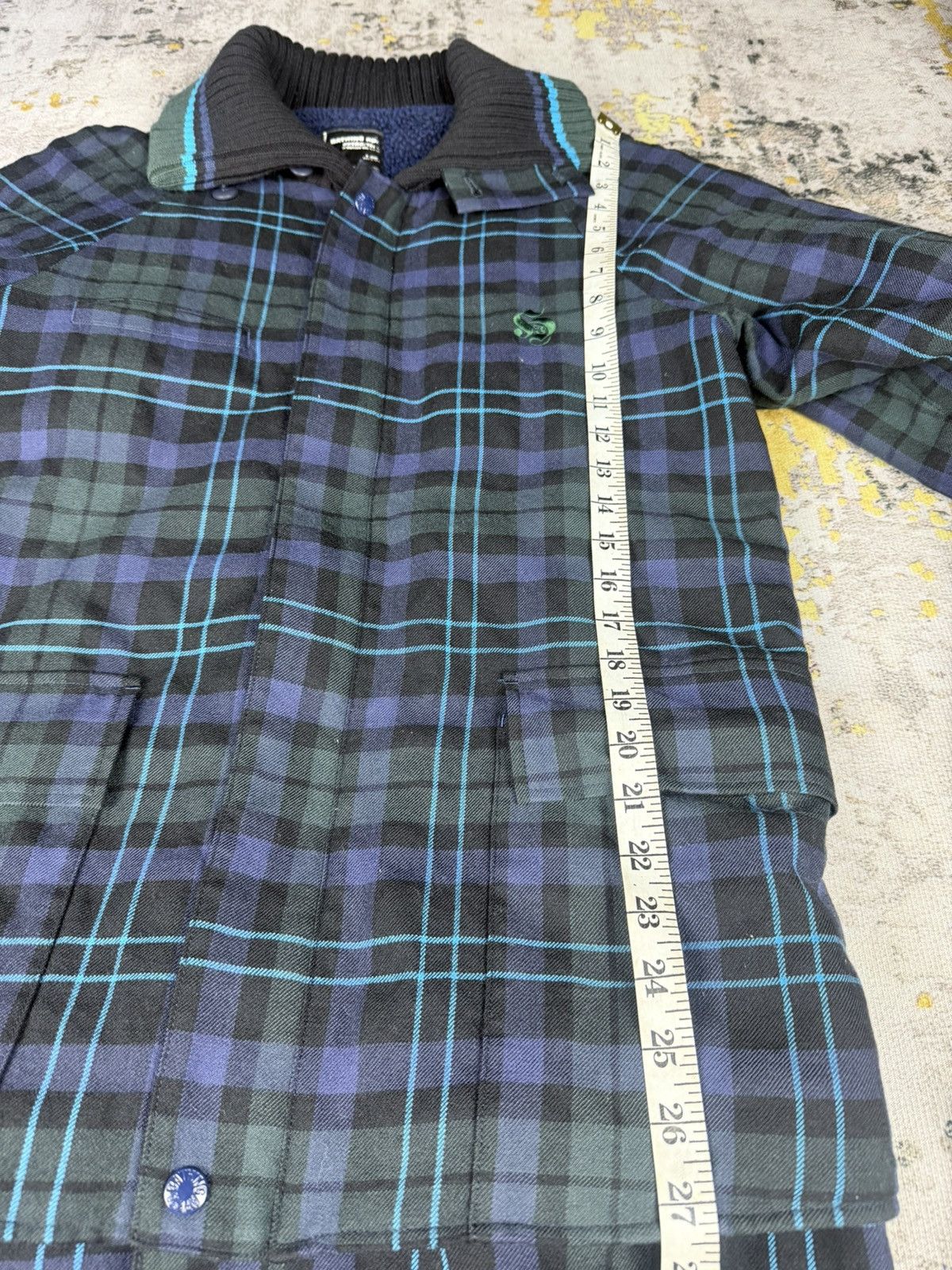 Bape 90s Bathing Ape Tartan Check Wool Jacket Size US M / EU 48-50 / 2 - 8 Thumbnail