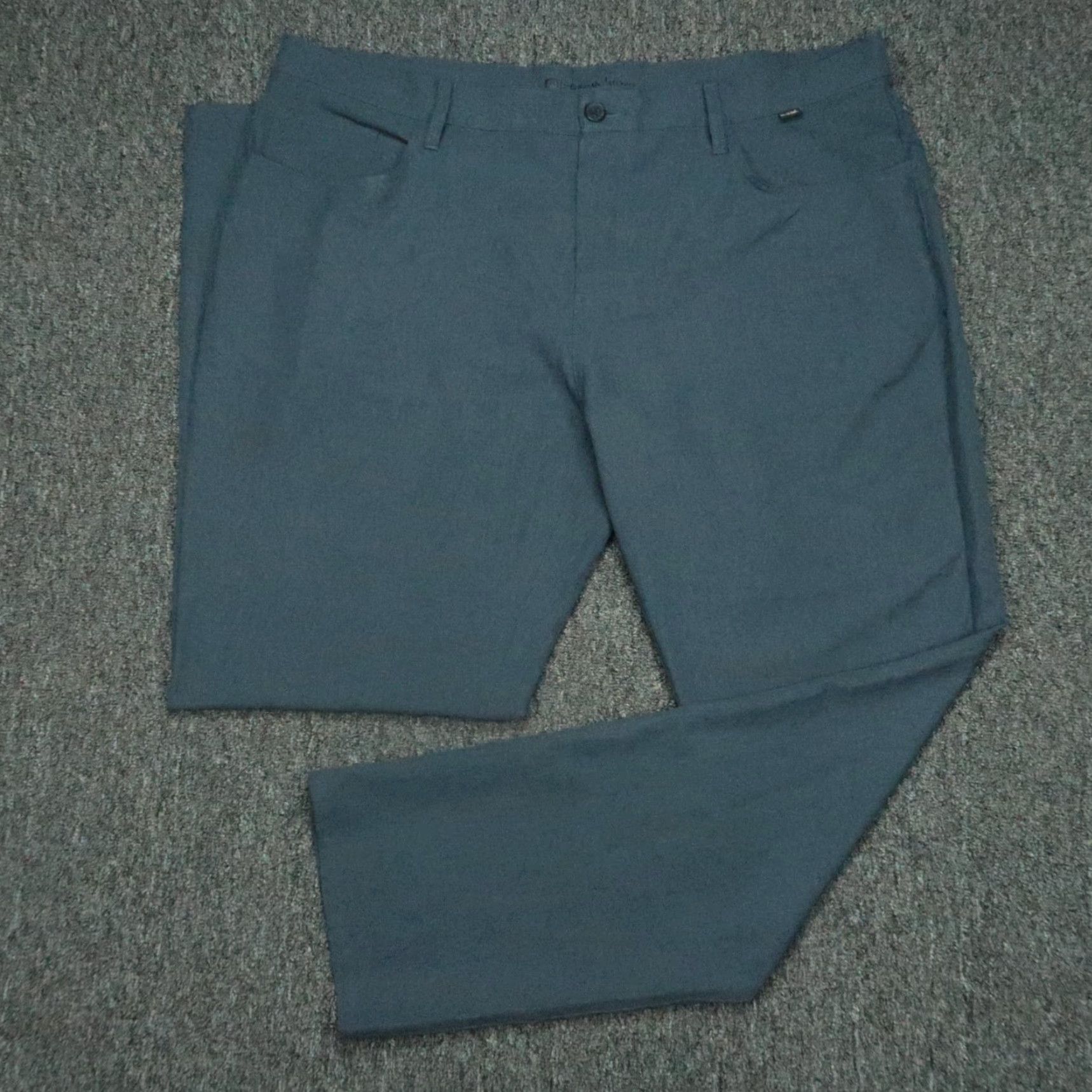 TravisMathew Travis Mathew Pants Mens 40x32 Blue Open To Close 2.0 Chino Trouser 5 Pocket Size US 40 / EU 56 - 2 Thumbnail