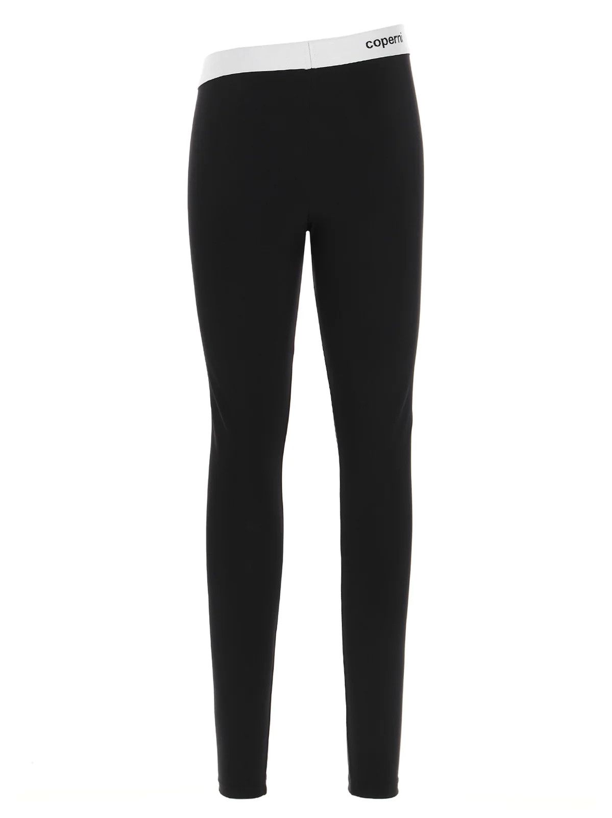 Coperni o1mle0524 Logo Band Leggings in Black Size 24" / US 00 / IT 34 - 1 Thumbnail