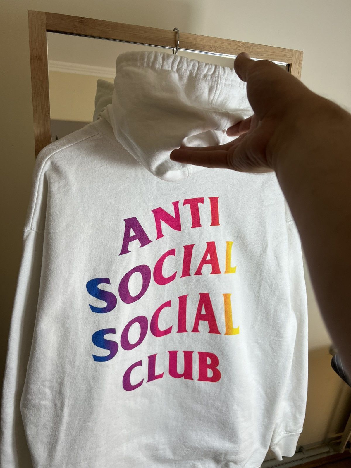 Anti Social Social Club Anti Social Social Club More Hate Hoodie Men’s Y2K Vintage Size US XL / EU 56 / 4 - 4 Thumbnail