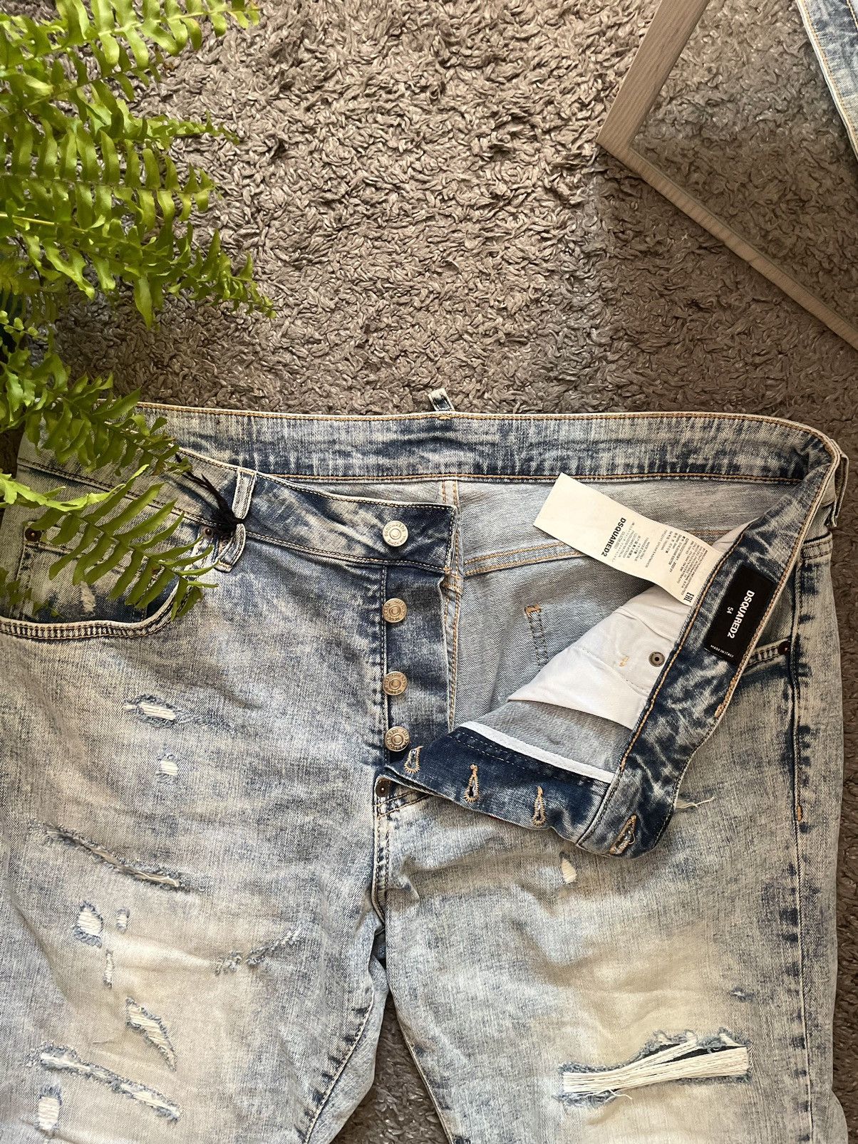 Designer × Dsquared2 Dsquared 2 Shorts Streetwear Vintage Drip Y2k Logo Rare Size US 36 / EU 52 - 8 Thumbnail