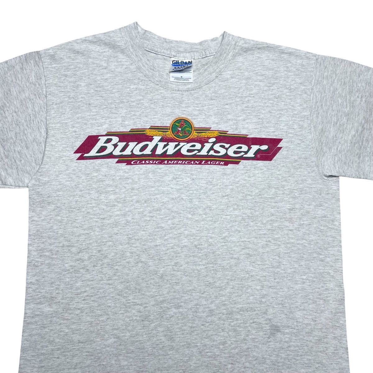 Gildan Vintage 1998 Budweiser Drinking Louie Lizard Beer Bottle Tee Size US M / EU 48-50 / 2 - 4 Thumbnail