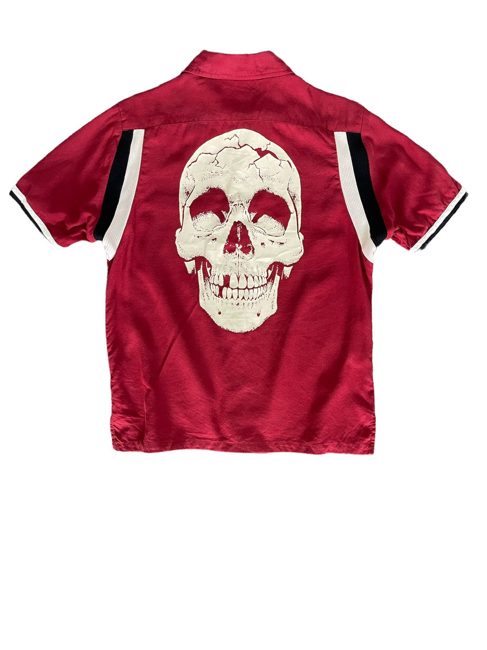 Japanese Brand Y2K Back Hit Skull Hysteric 13 Travis Shirt Size US S / EU 44-46 / 1 - 2 Thumbnail