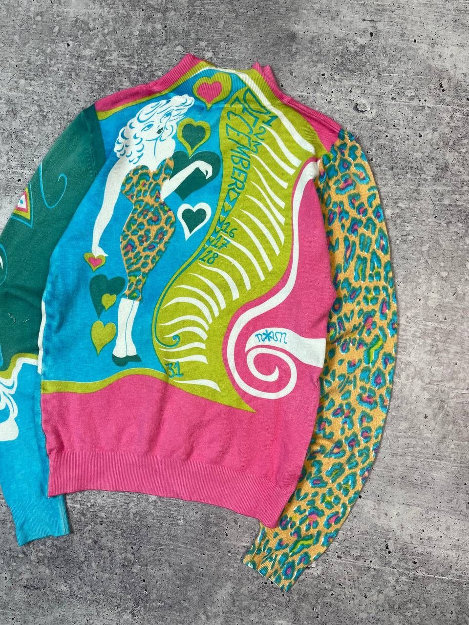 Hysteric Glamour Vintage Save The Queen Style Printed Long Sleeve Top Y2K Size S / US 4 / IT 40 - 8 Thumbnail