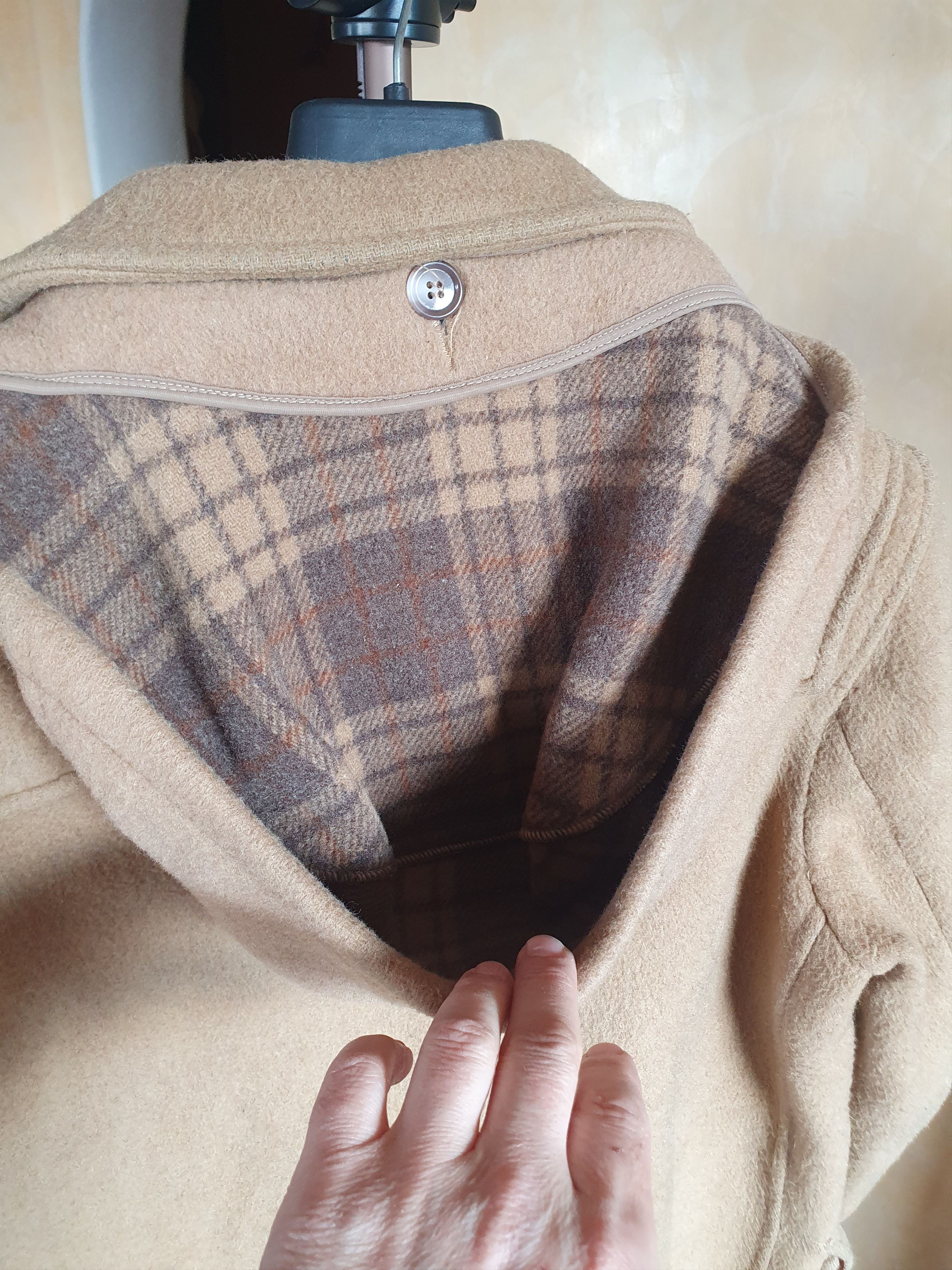 Brooks Brothers Brooks Brothers Wool Duffle Coat Made in England Horn Toggle Size US M / EU 48-50 / 2 - 14 Thumbnail