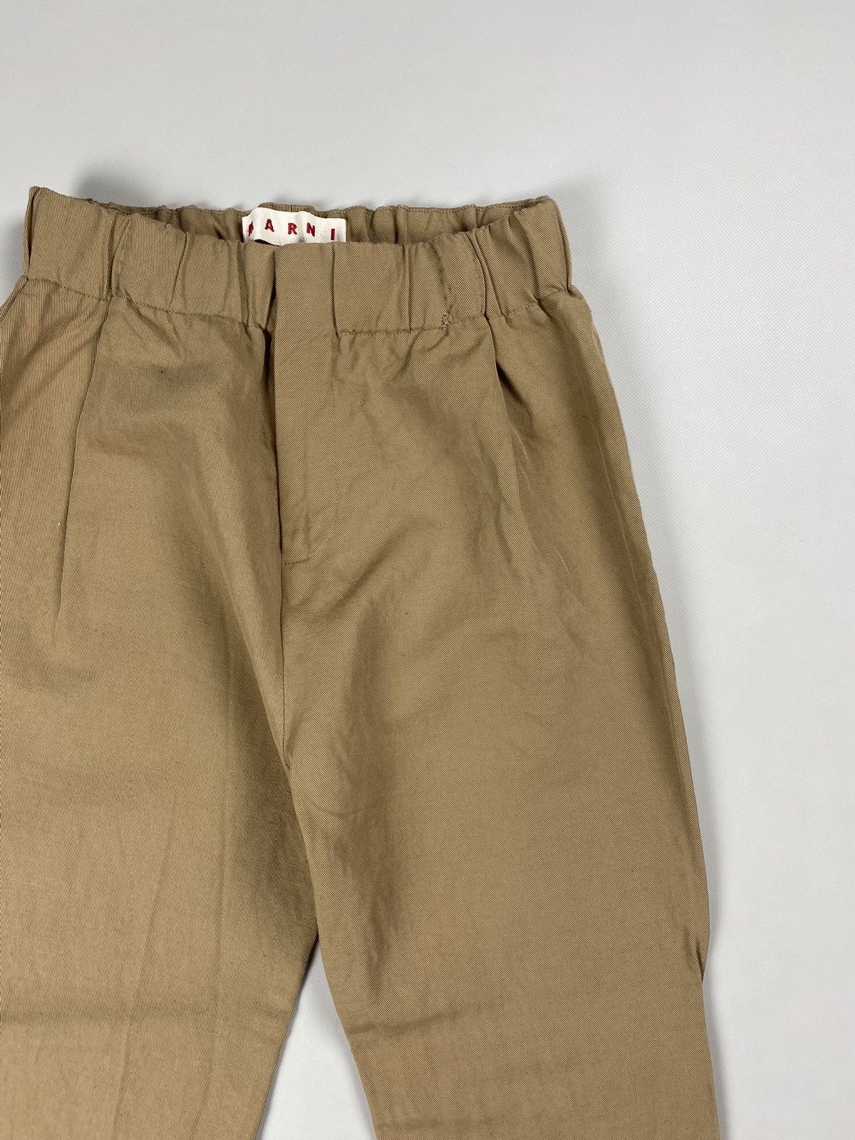 Marni Marni Comessa ladies cotton / linen cropped pants trousers Size 27" / US 4 / IT 40 - 7 Thumbnail