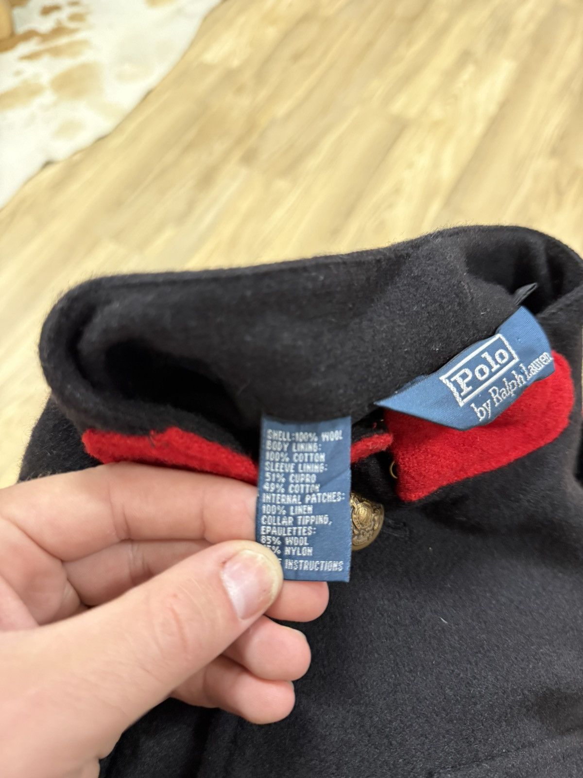 Polo Ralph Lauren Polo Ralph Lauren Limited Wool Military Officers Coat Size US L / EU 52-54 / 3 - 7 Thumbnail