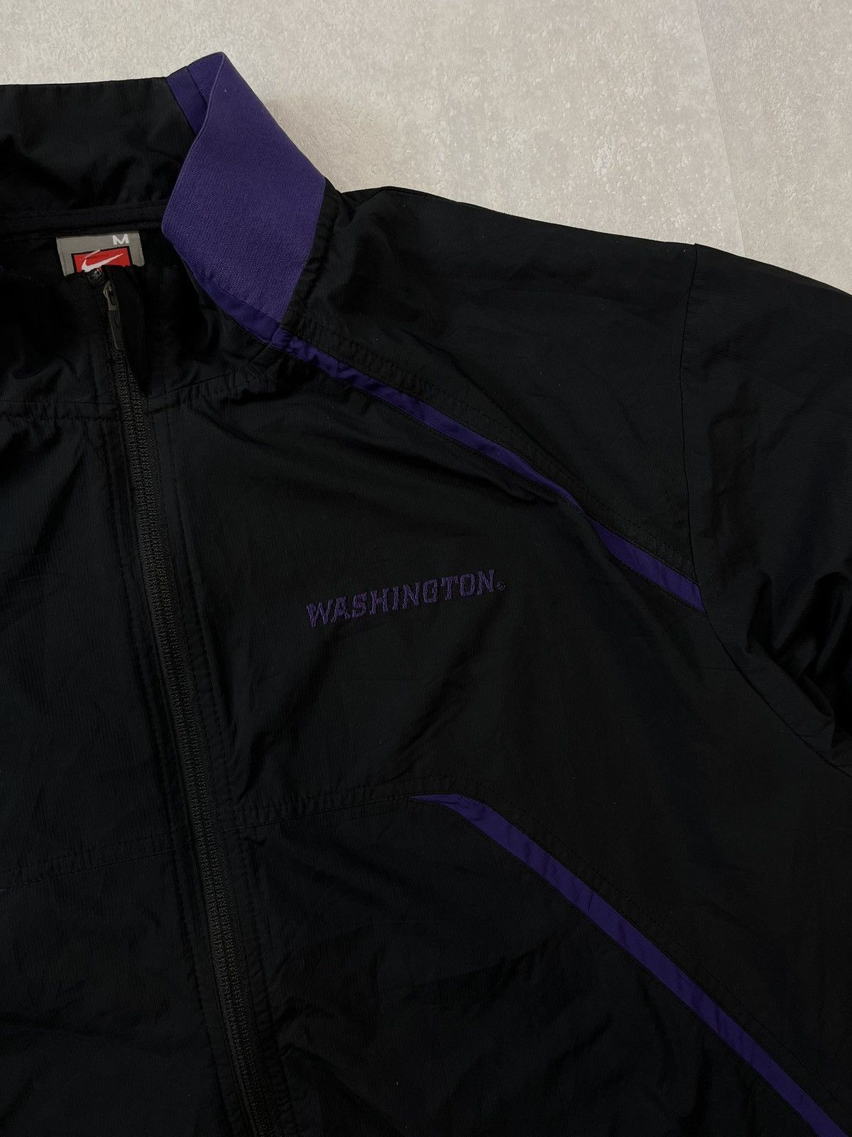 Nike × Vintage 90s Nike Washington Vintage Y2K Oversized Retro Jacket Size US M / EU 48-50 / 2 - 3 Thumbnail