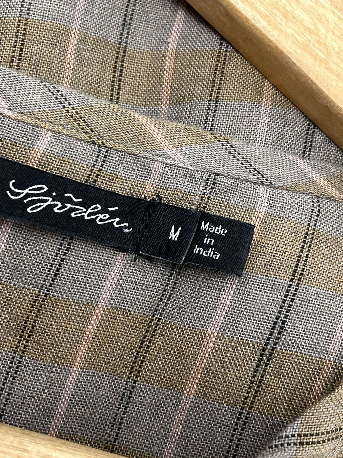 Gudrun Sjoden Gudrun Sjoden 100% Hemp Checkered Dress w/ Pockets Size M / US 6-8 / IT 42-44 - 9 Thumbnail