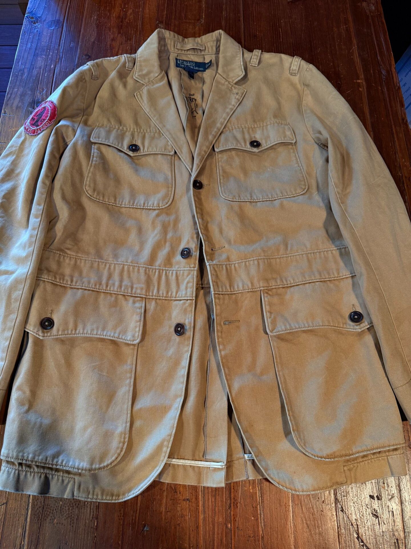 Other Polo Military Style Khaki Multi-Pocket Jacket Size US M / EU 48-50 / 2 - 1 Thumbnail