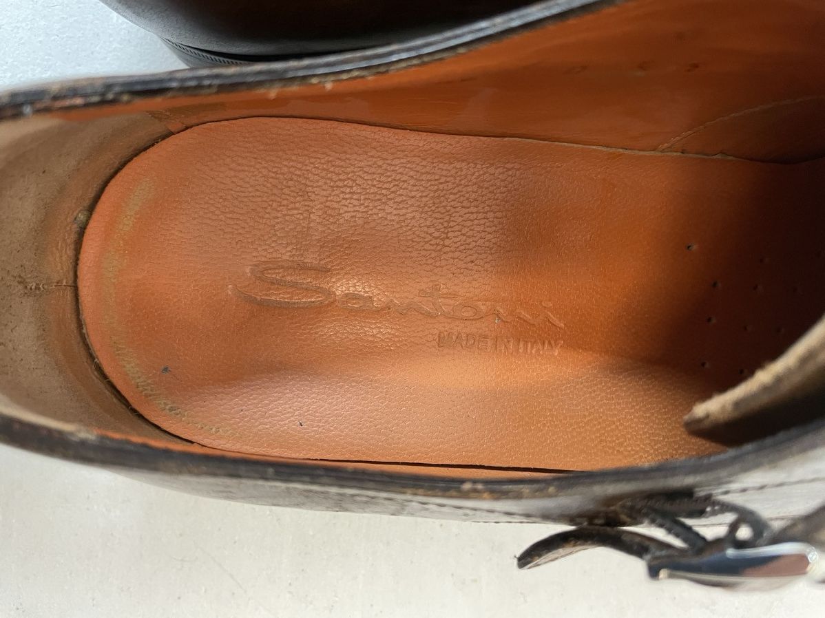 Santoni Double Monk Strap Shoe Size US 9.5 / EU 42-43 - 6 Thumbnail