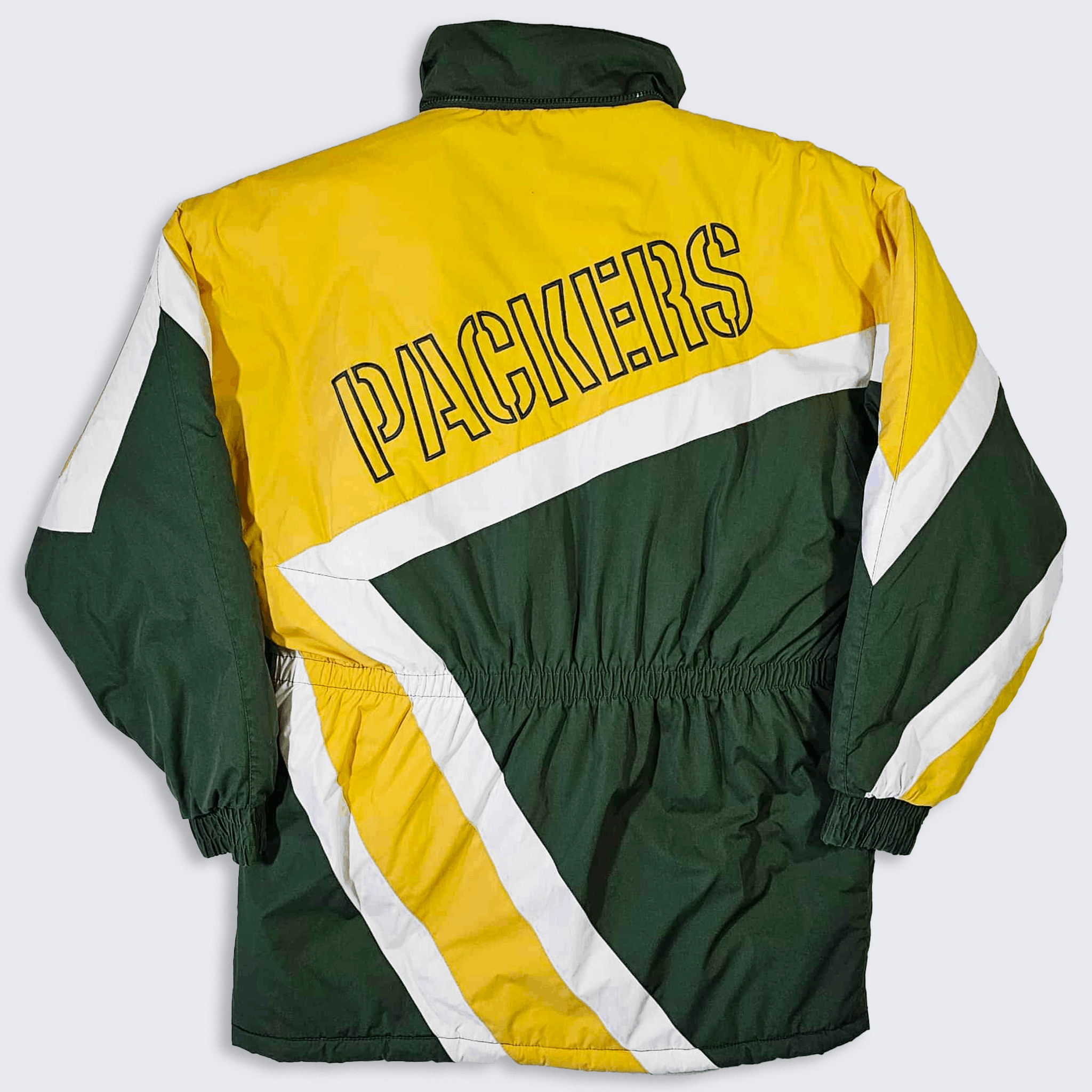 Vintage Green Bay Packers Vintage 90s Game Day Puffer Jacket Size US L / EU 52-54 / 3 - 1 Thumbnail