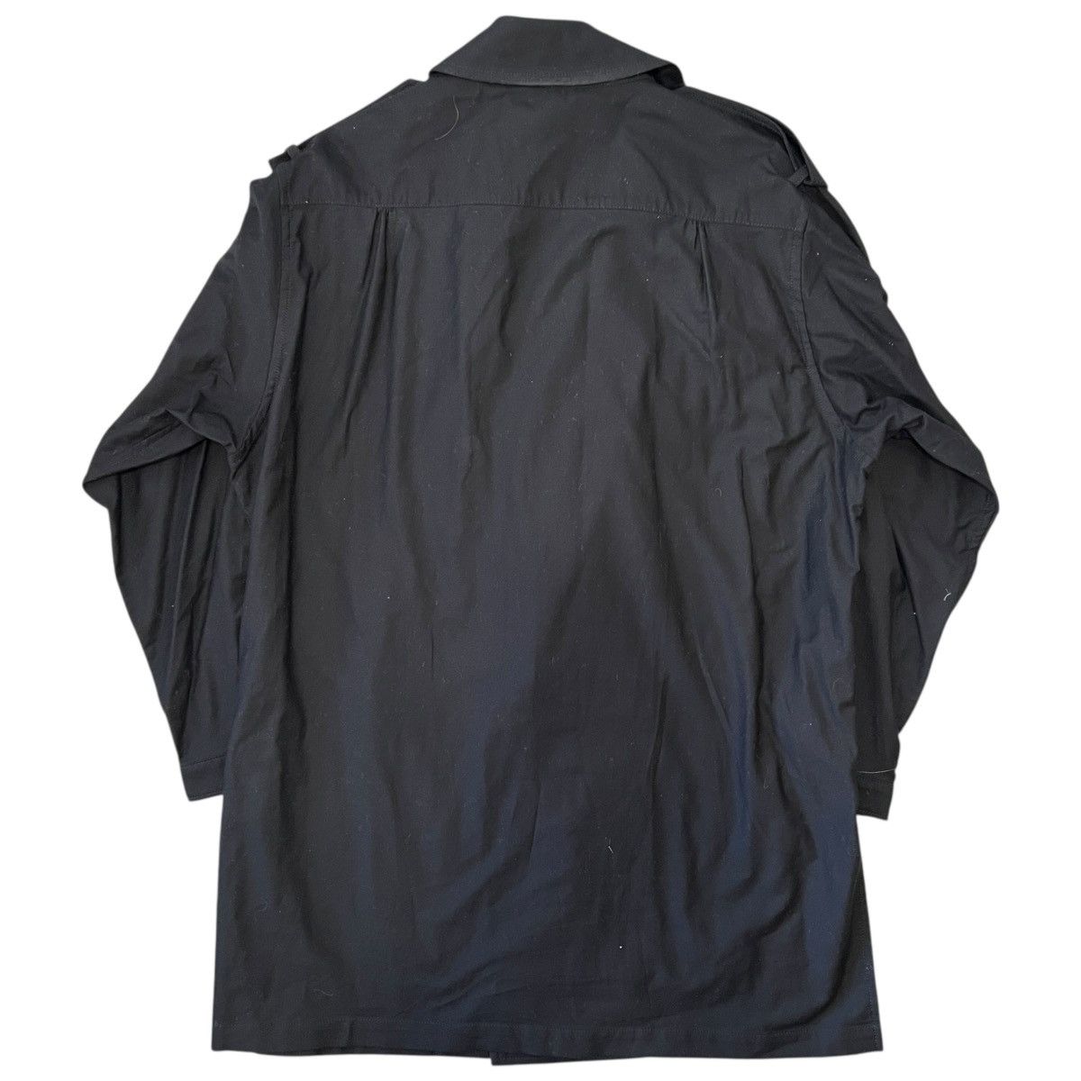 Yohji Yamamoto YOHJI YAMAMOTO POUR HOMME 2024SS Cotton Twill Trench Blouson Size US S / EU 44-46 / 1 - 7 Thumbnail