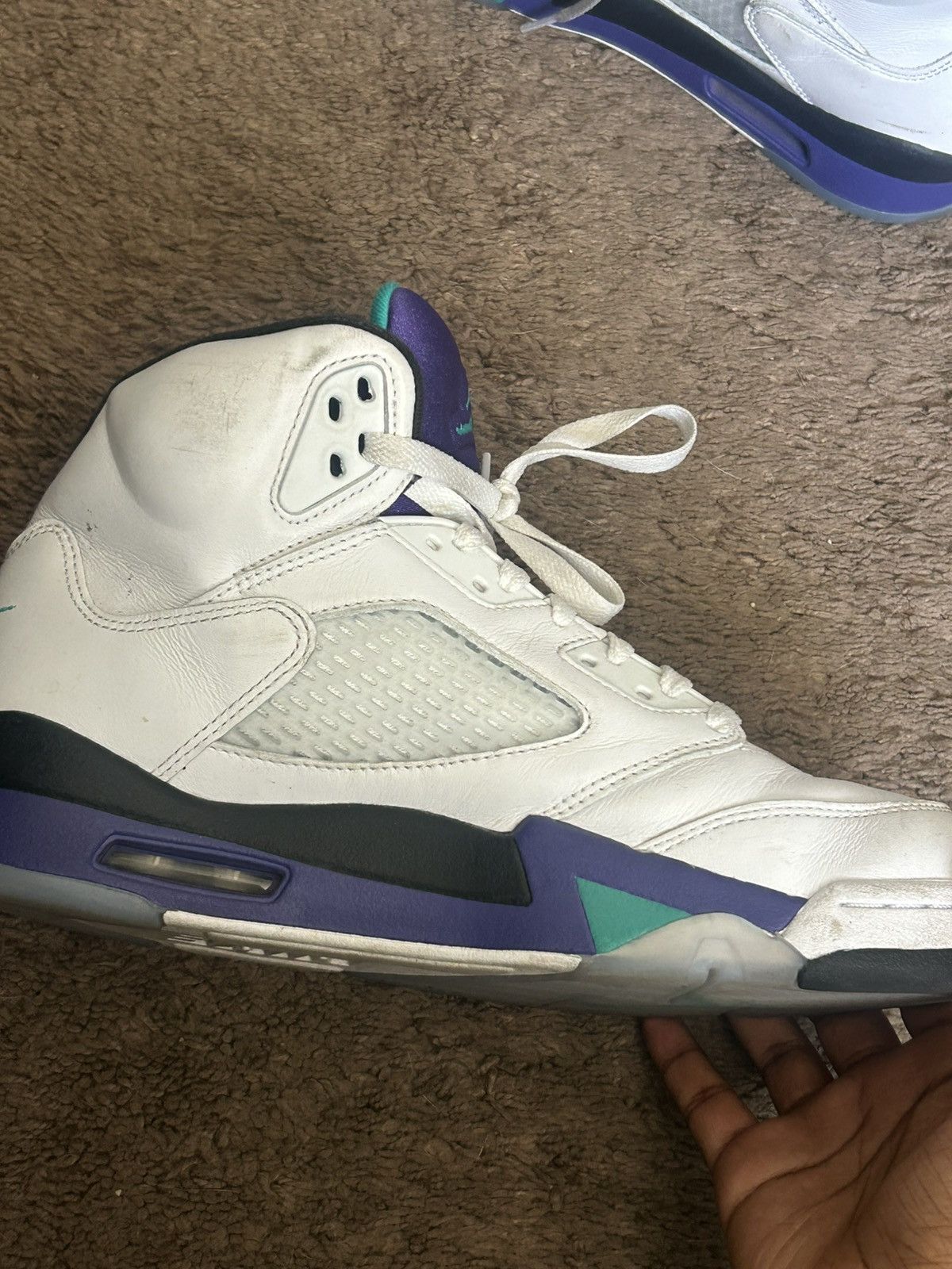 Jordan Brand Jordan 5 grape retro 2025 Size US 10 / EU 43 - 4 Thumbnail