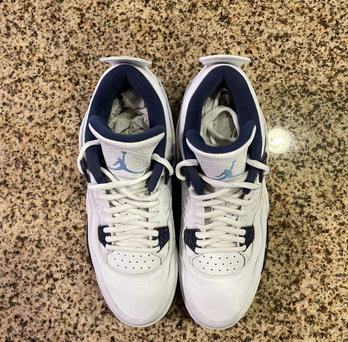 Jordan Brand Air Jordan 4 Retro Legend Blue Size US 10 / EU 43 - 3 Thumbnail