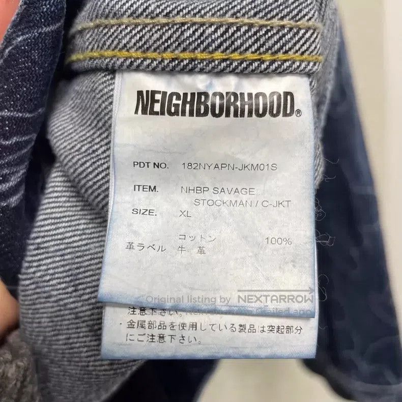 Neighborhood Neighborhood Camouflage Patched Denim Jacket Size US XL / EU 56 / 4 - 4 Thumbnail