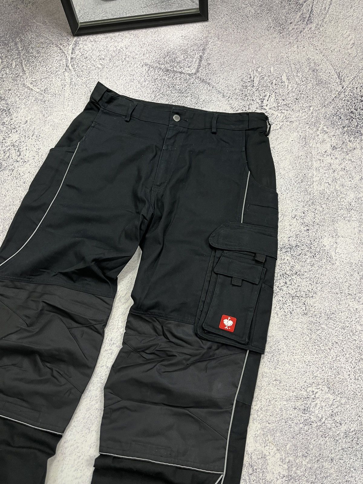 Garment Reproduction of Workers × Stewart & Strauss Engelbert Strauss Workwear Dynatec Cargo Pants Multipocket Size US 36 / EU 52 - 8 Thumbnail