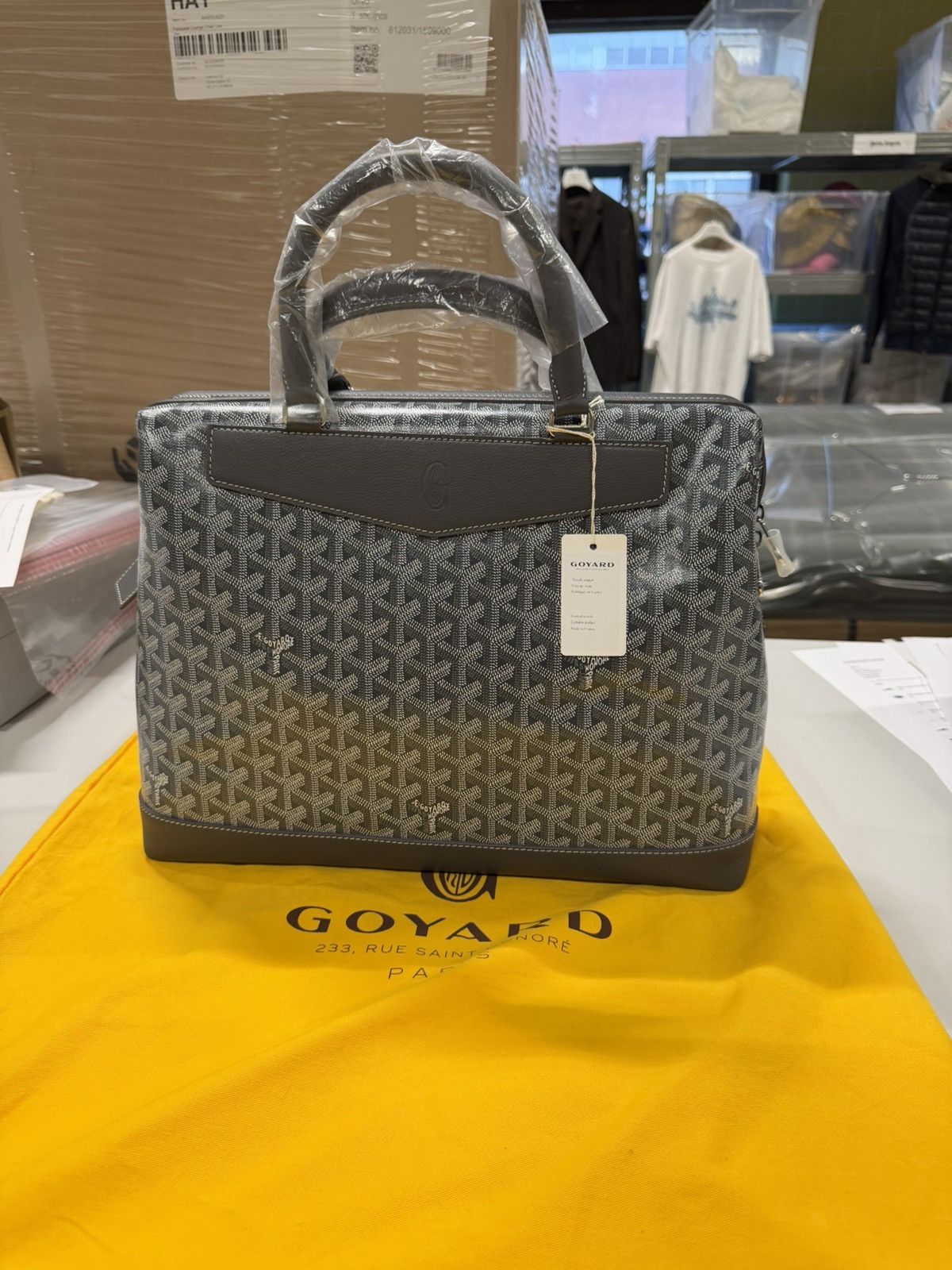 Goyard Goyard Cisalapin documente Briefcase NEW Size ONE SIZE - 1 Thumbnail