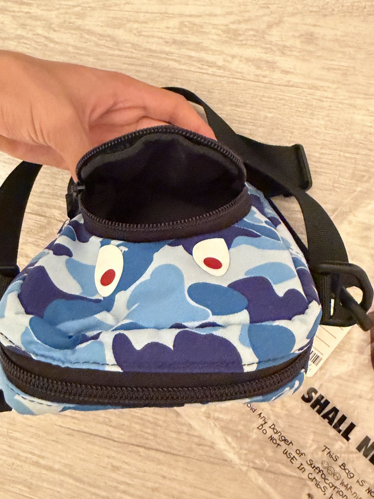 Bape Bape Bag Camo Blue Size ONE SIZE - 3 Thumbnail