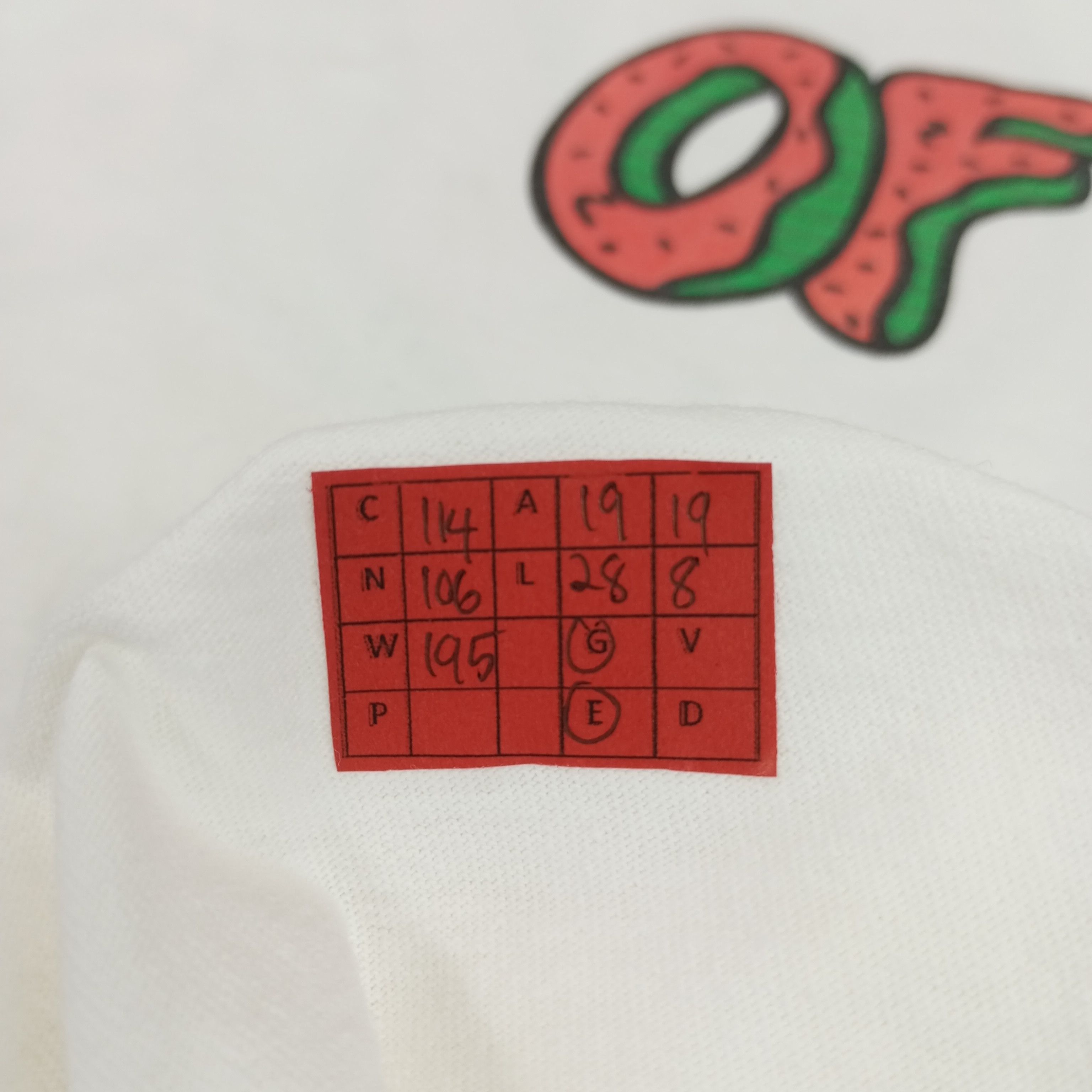 Odd Future Odd Future Backprint Big Logo Design Tshirt Size US M / EU 48-50 / 2 - 10 Thumbnail