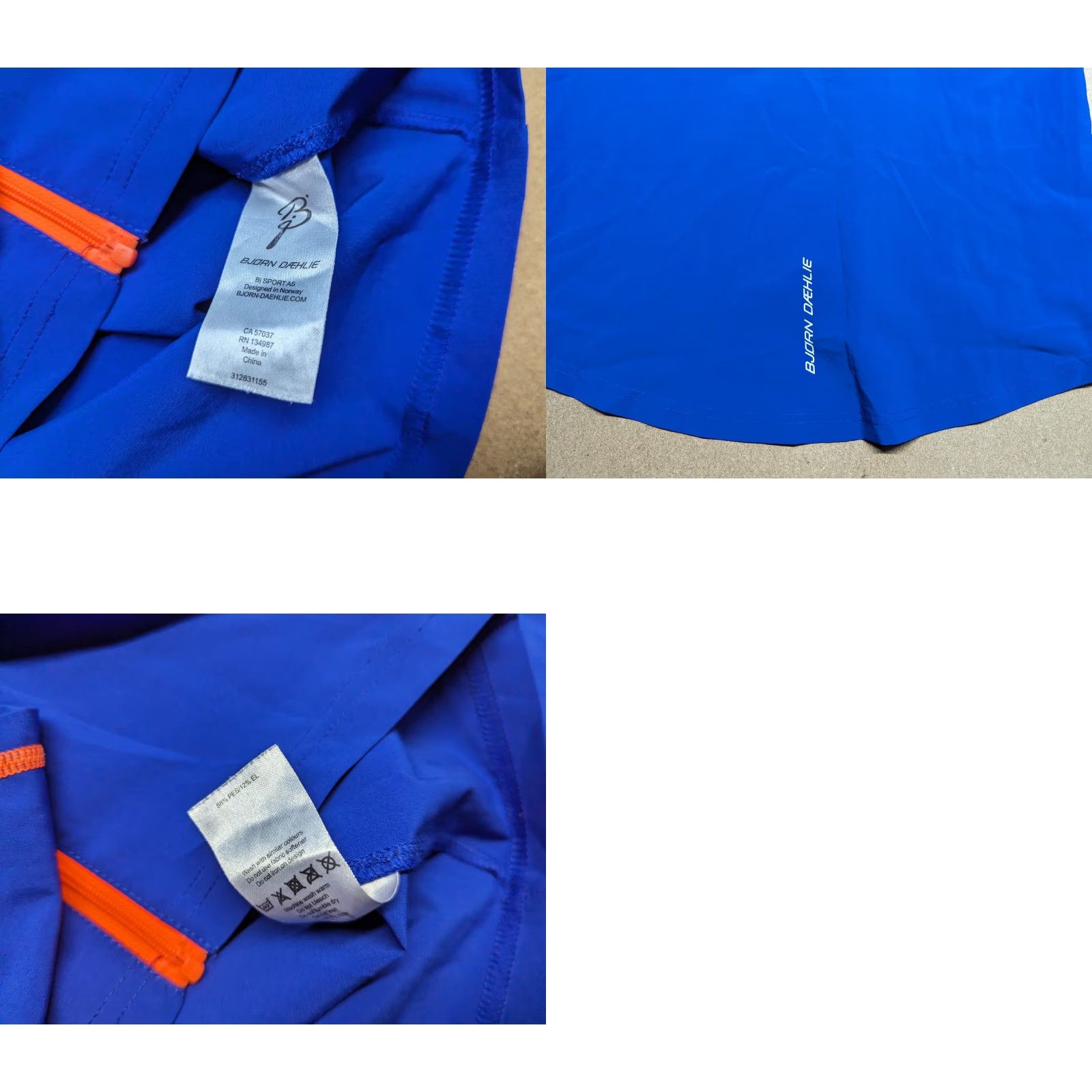 Vintage Bjorn Daehlie Mens Jacket Size S Lightweight Full Zip Running Track Blue Sports Jacket Size US S / EU 44-46 / 1 - 8 Thumbnail