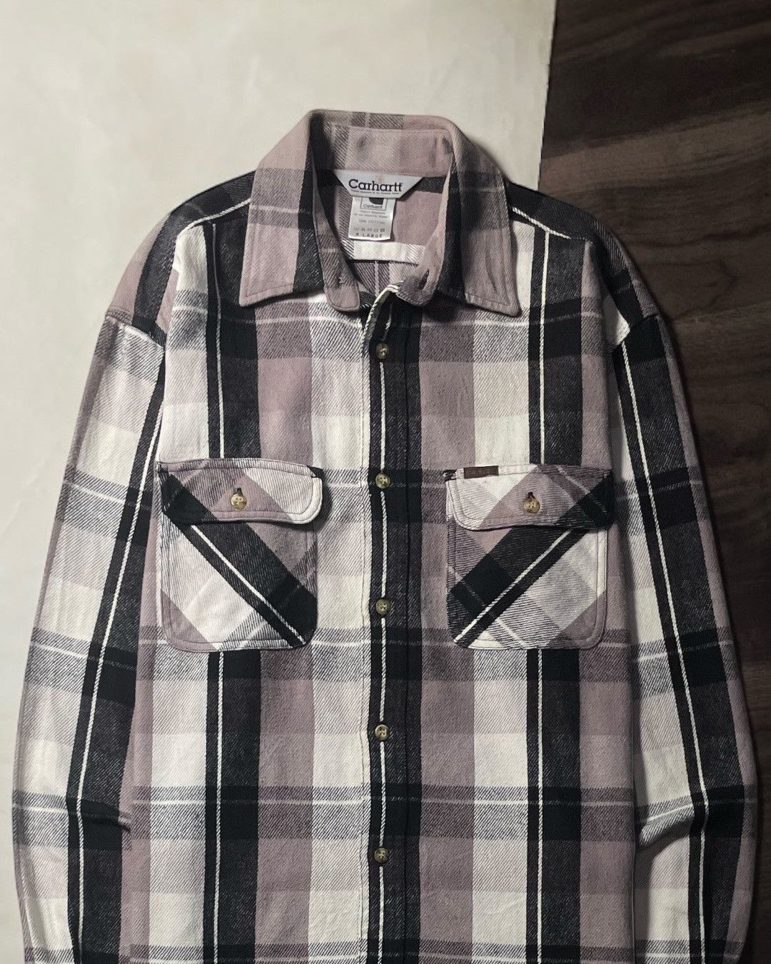 Carhartt Heavy Flannel Shirt CARHARTT Size XL fit XXL Size US XL / EU 56 / 4 - 2 Thumbnail