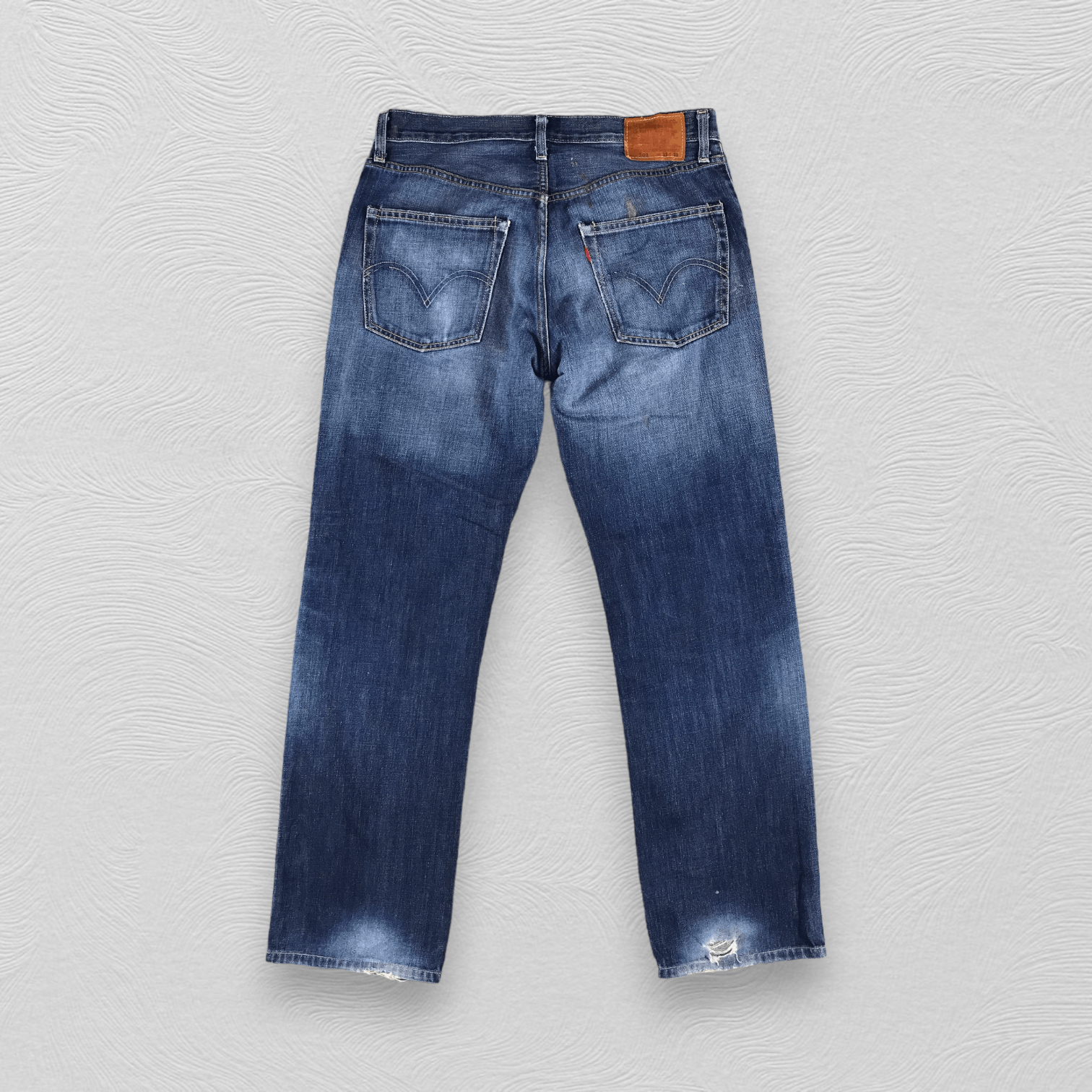 Levi's Vintage Levi's 502 Jeans Faded Blue Denim KJ925 Size US 33 - 2 Thumbnail