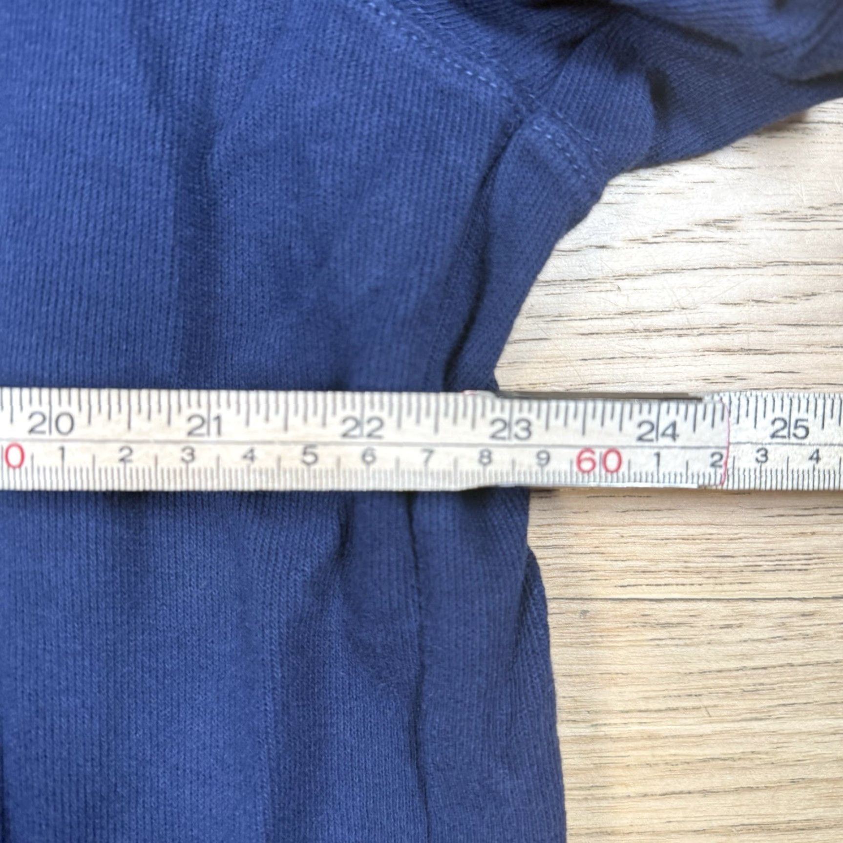 Ralph Lauren Ralph Lauren Polo Estate Rib Quarter Zip Pullover Sweater Blue L Cotton Knit Mens Size US L / EU 52-54 / 3 - 6 Thumbnail