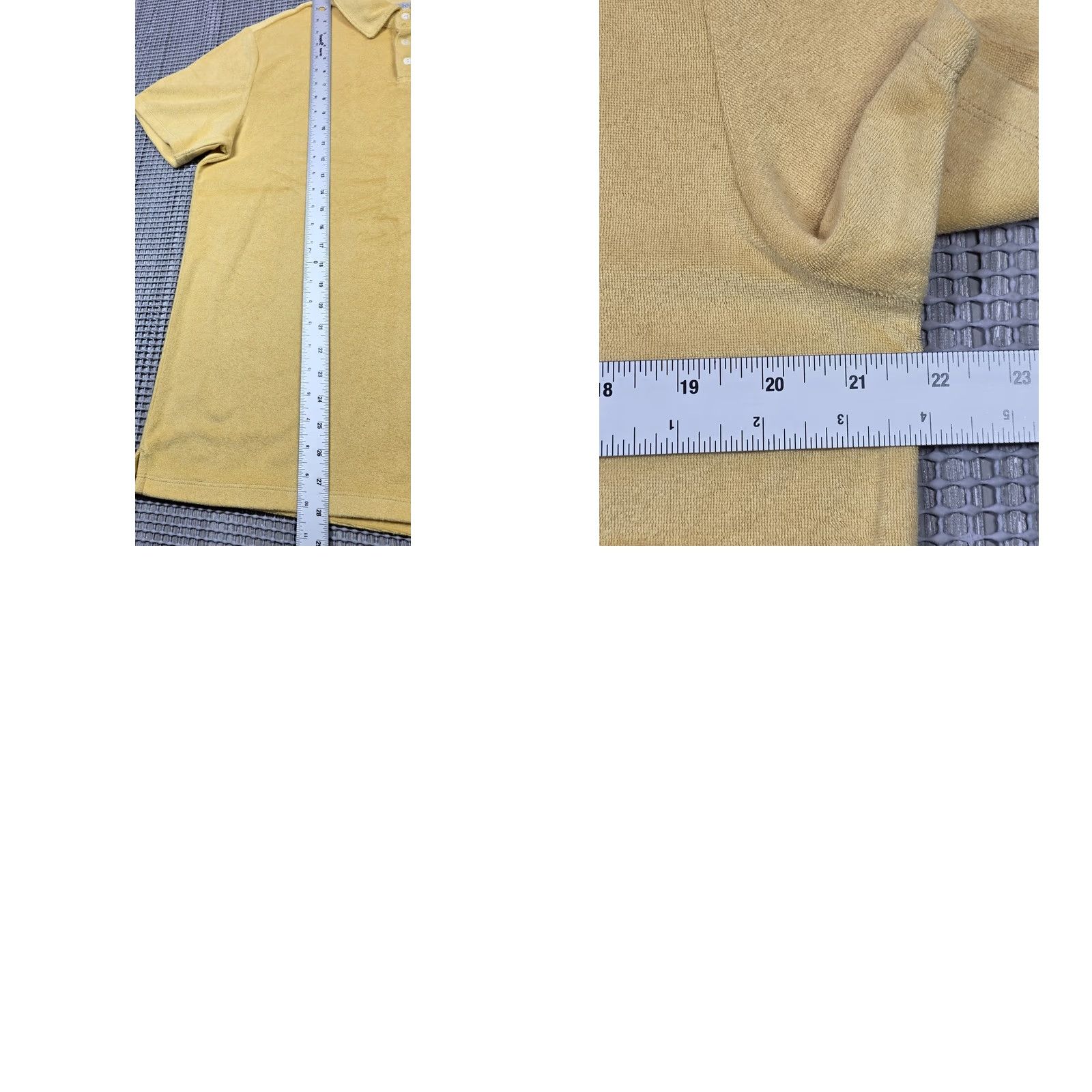 Outerknown Outerknown Polo Shirt Terrycloth High Tide Yellow Pocket Men’s M Short Sleeve Shirt Mens Yellow Pocket High Tide Beach Classic 90s? Size US M / EU 48-50 / 2 - 9 Thumbnail
