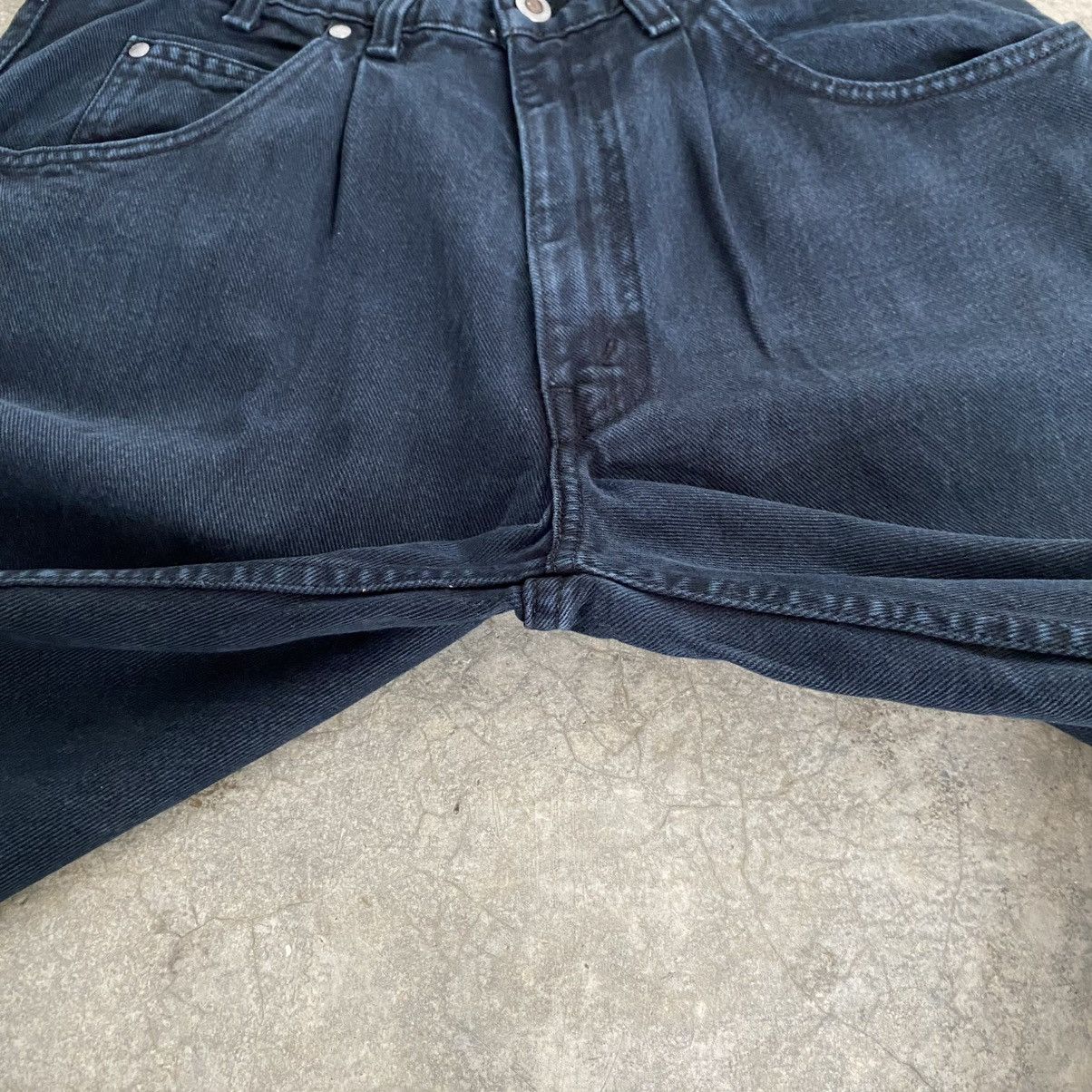 Levi's Vintage 1995 Levis Silvertab “Baggy” Faded Black Jeans Size US 32 / EU 48 - 9 Thumbnail