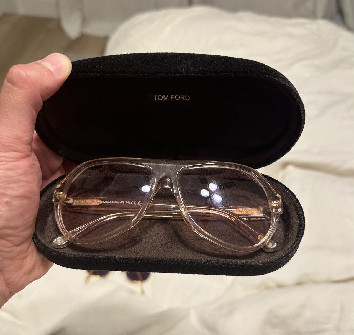 Tom Ford Tom Ford Pink Ft0902 72y Tf 902 Carine Butterfly  display picture 1