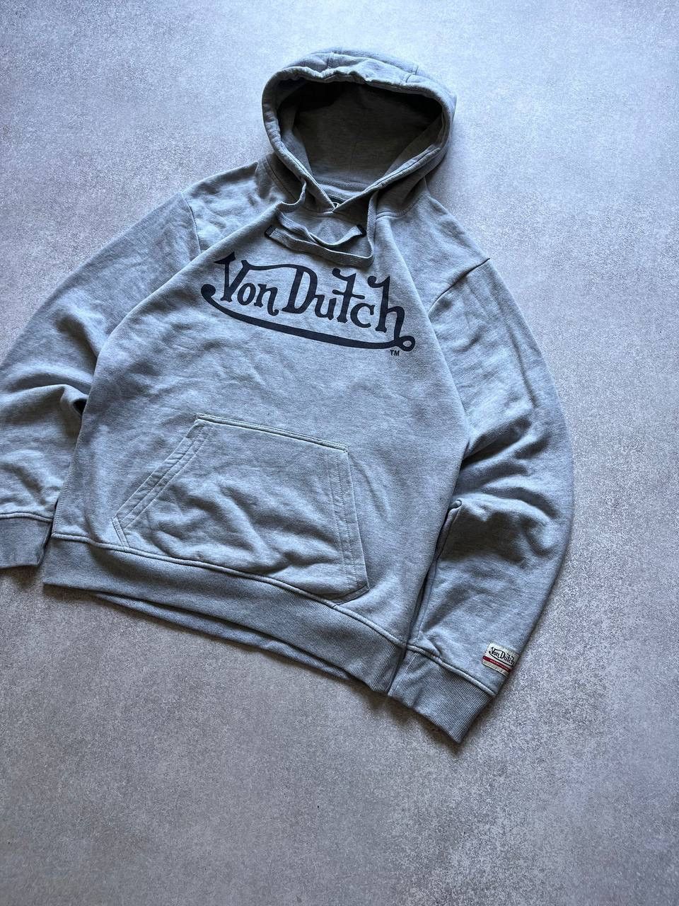 Vintage × Von Dutch Vintage Von Dutch Boxy Hoodie Y2K L Size US L / EU 52-54 / 3 - 3 Thumbnail