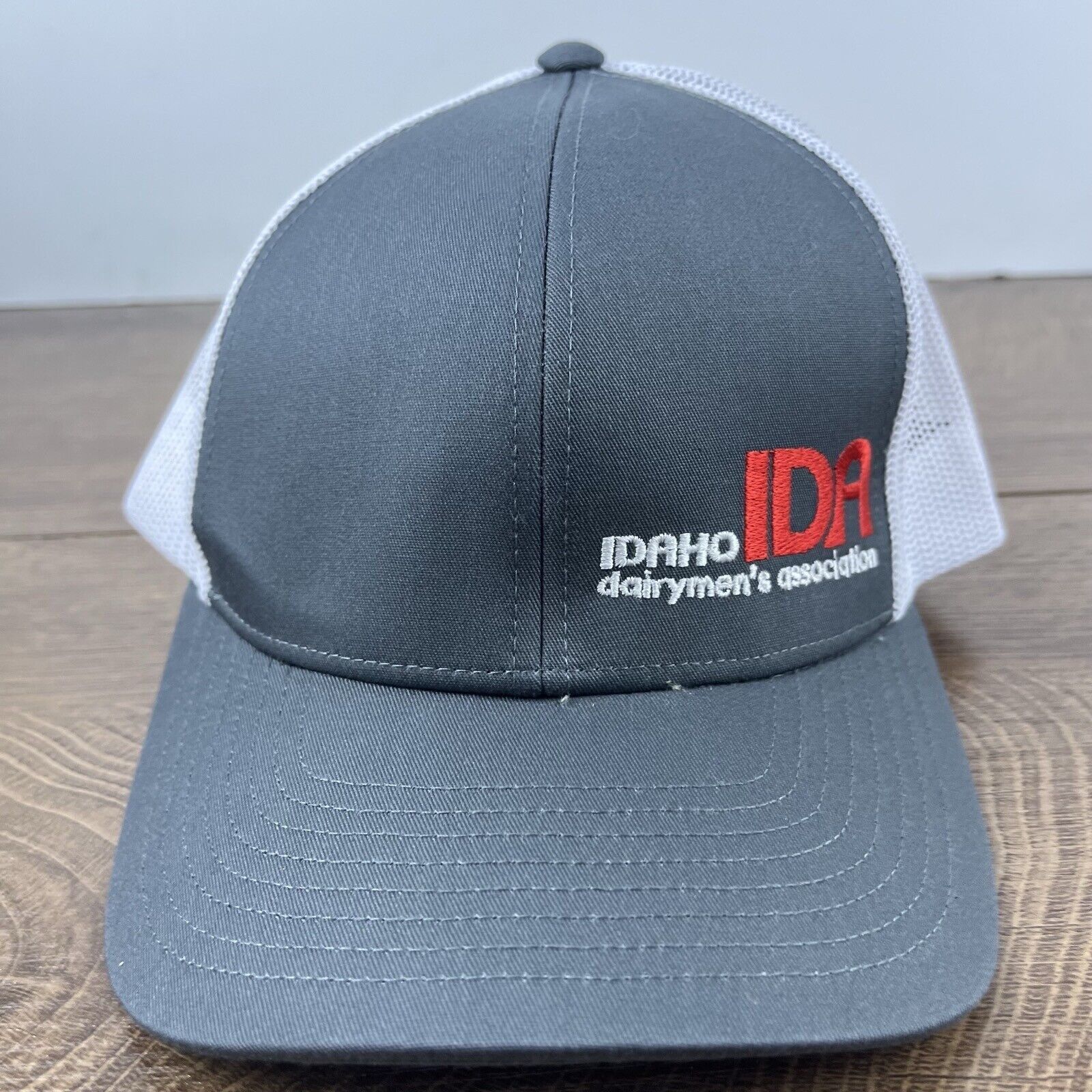 Other Idaho Dairymens Association Hat Gray Cap Adjustable Hat Gray Size ONE SIZE - 6 Thumbnail