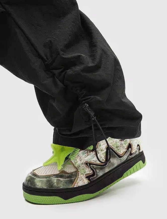 Japanese Brand Skateboard Loud in Volcano Streetwear Green Sneakers Size US 10 / EU 43 - 6 Thumbnail