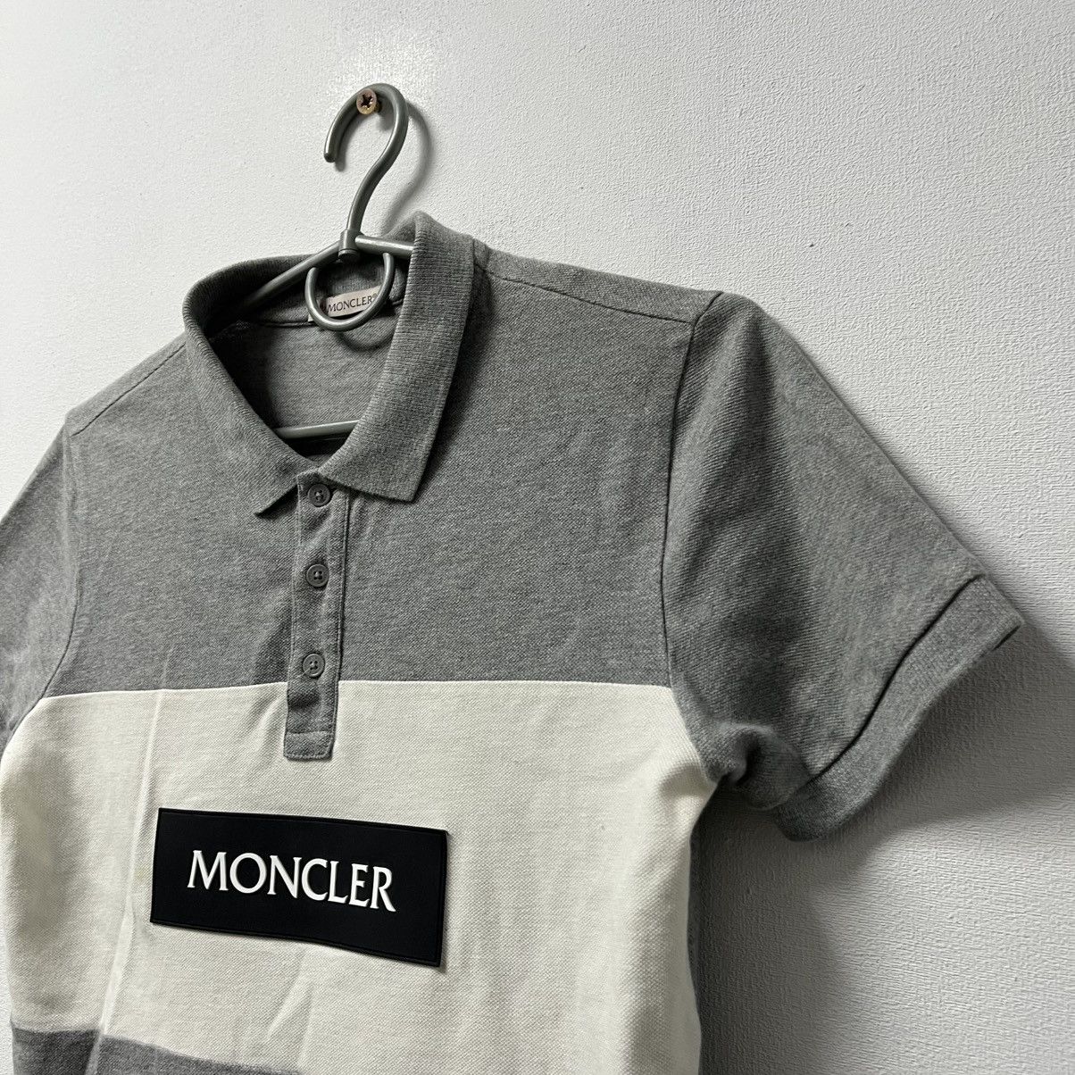 Moncler Moncler Polo T-shirt Big Logo Size US XS / EU 42 / 0 - 2 Thumbnail