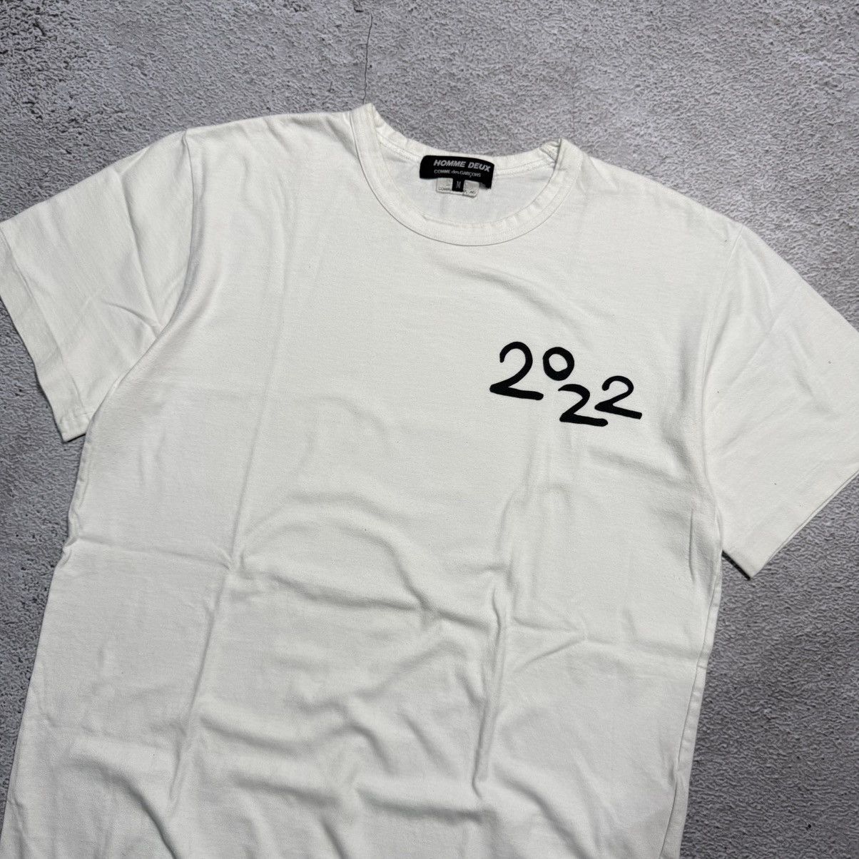 Comme des Garcons Homme Deux COMME des GARÇONS HOMME DEUX 2022 SIDE SLIT T-Shirt Size US M / EU 48-50 / 2 - 2 Thumbnail