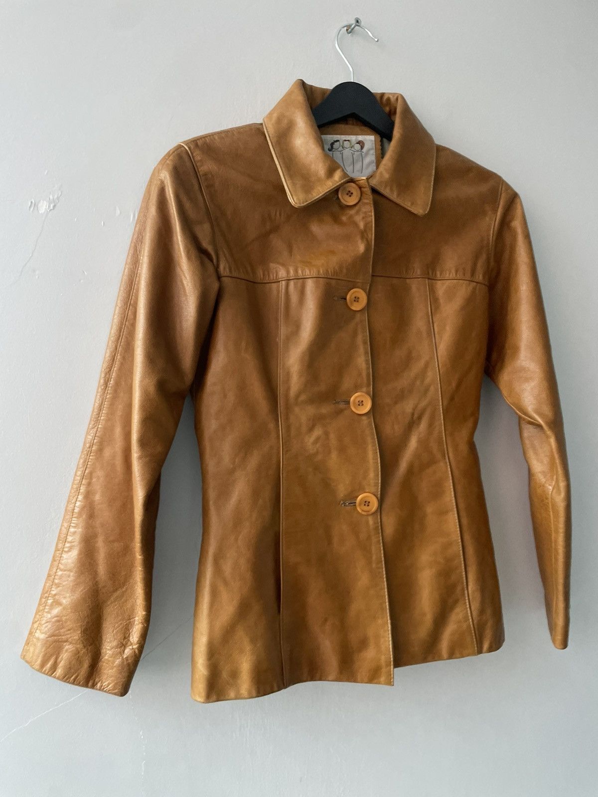 Vintage y2k leather jacket Size XS / US 0-2 / IT 36-38 - 9 Thumbnail