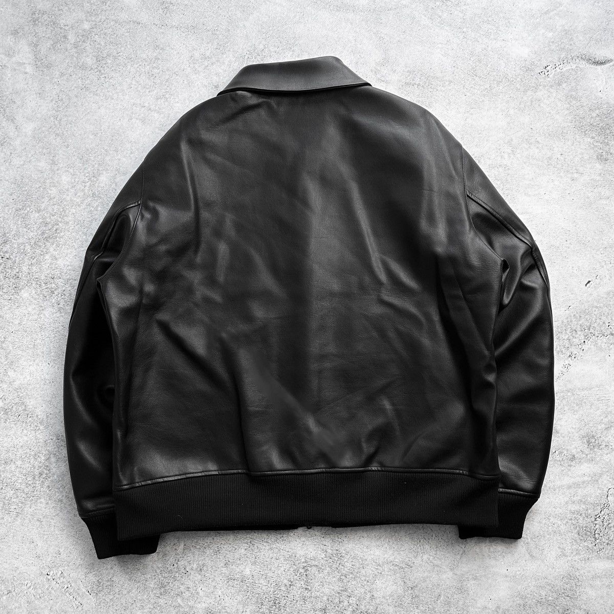 Yohji Yamamoto Y-3 Adidas Tokyo Vegan Leather Bomber Jacket Size US XL / EU 56 / 4 - 2 Thumbnail