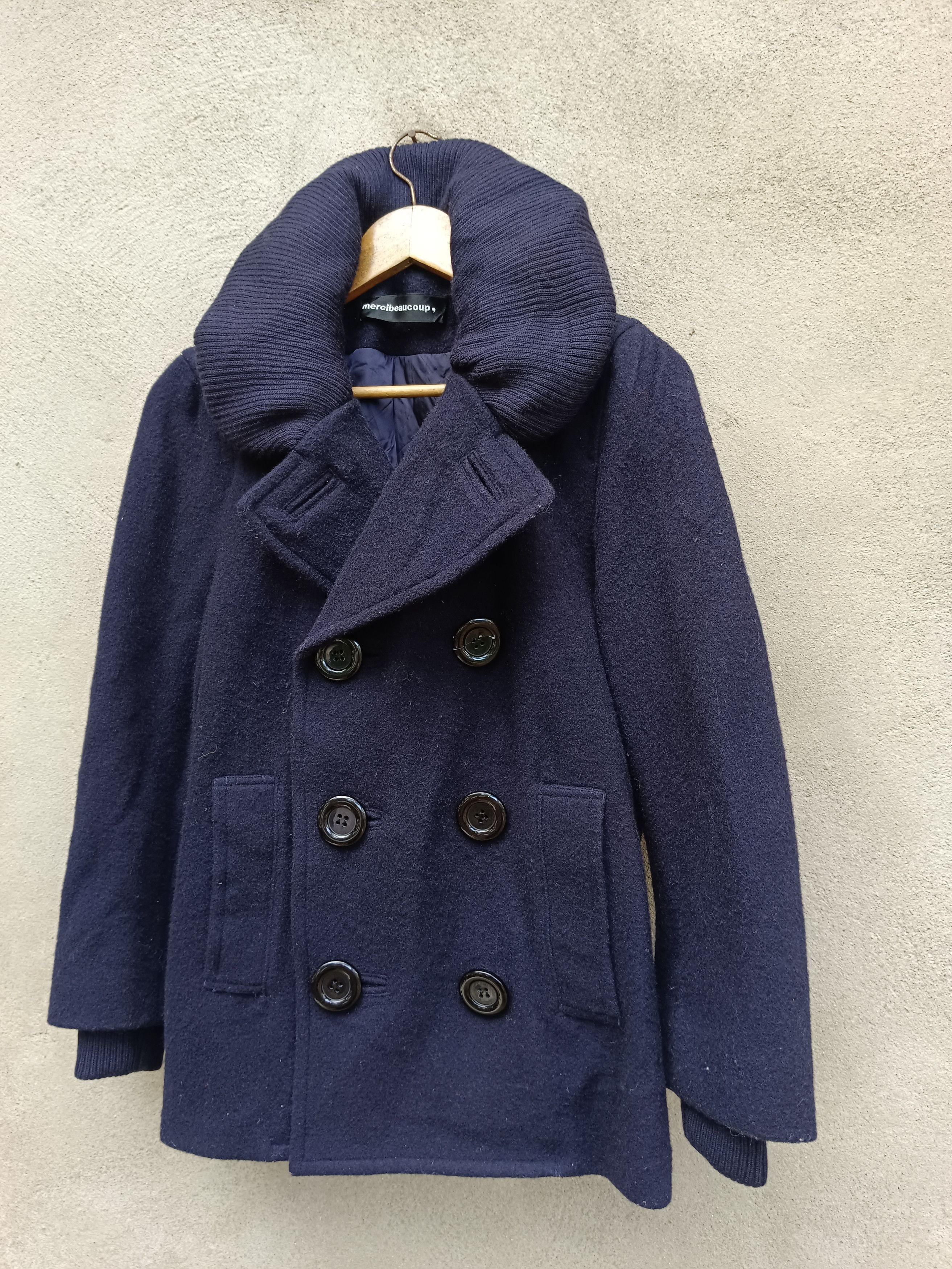 Issey Miyake Vintage Issey Miyake Mercibeaucoup Wool Jacket Size US M / EU 48-50 / 2 - 2 Thumbnail