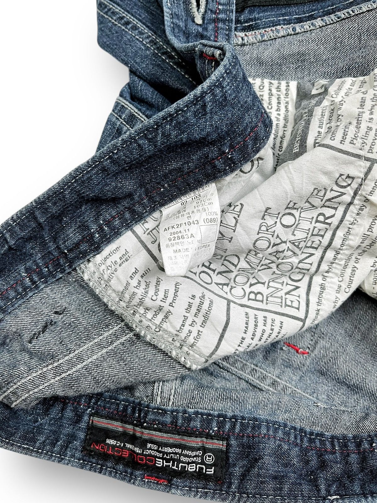 Fubu Fubu Collection Circa 1992 Vintage Denim Pants Size US 36 / EU 52 - 9 Thumbnail