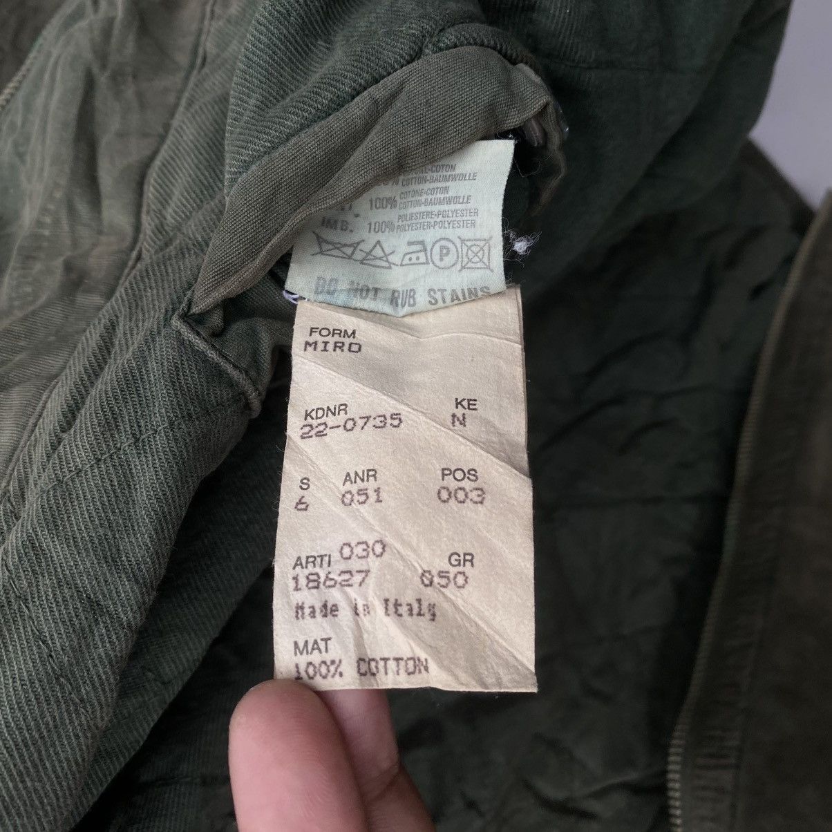 Hugo Boss × Vintage Vintage HUGO BOSS ‘MIRO’ Military Style Bomber Jacket Luxury Size US M / EU 48-50 / 2 - 9 Thumbnail