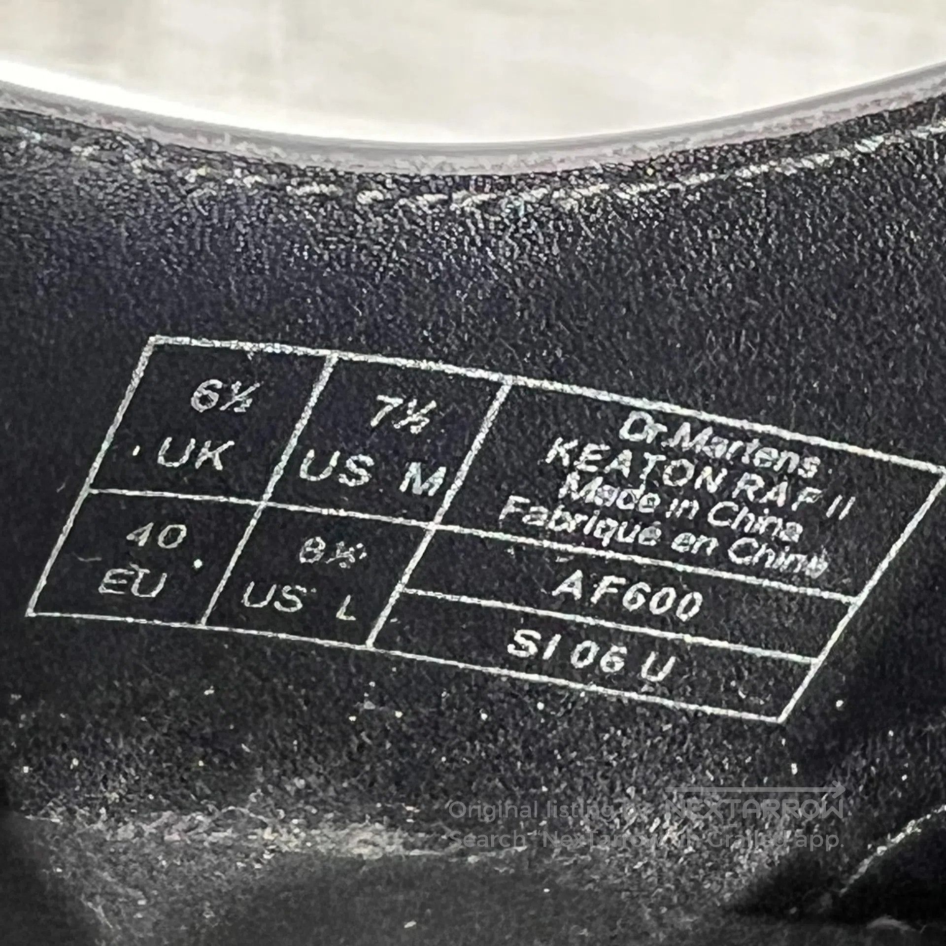Raf Simons Raf Simons x DR. MARTENS collaboration: Double Iron Head D Size US 7 / EU 40 - 8 Thumbnail