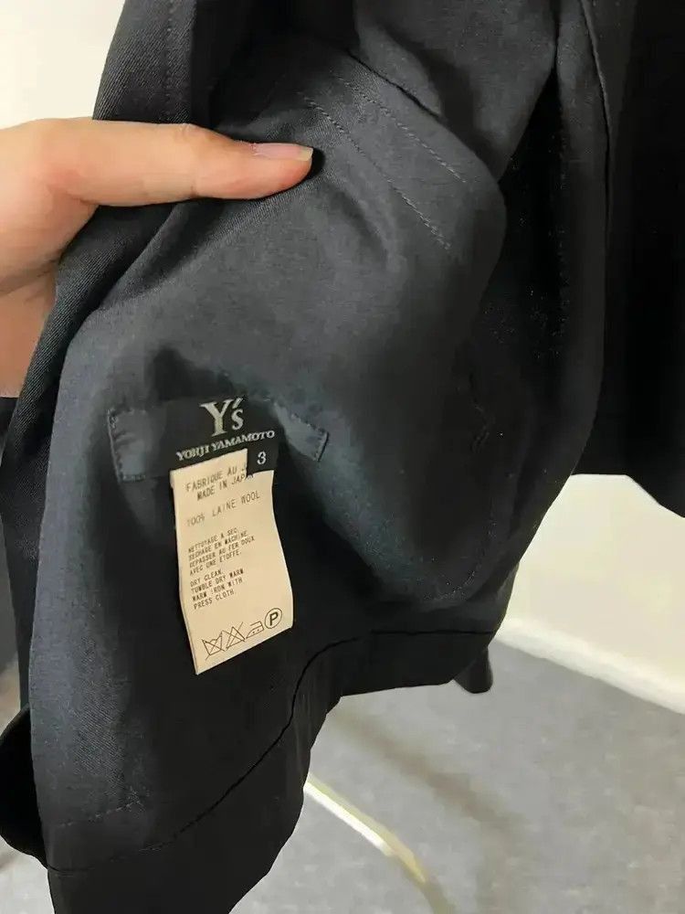 Yohji Yamamoto Yohji Yamamoto Y's Uneven zip-up jacket-2505 Size US L / EU 52-54 / 3 - 5 Thumbnail