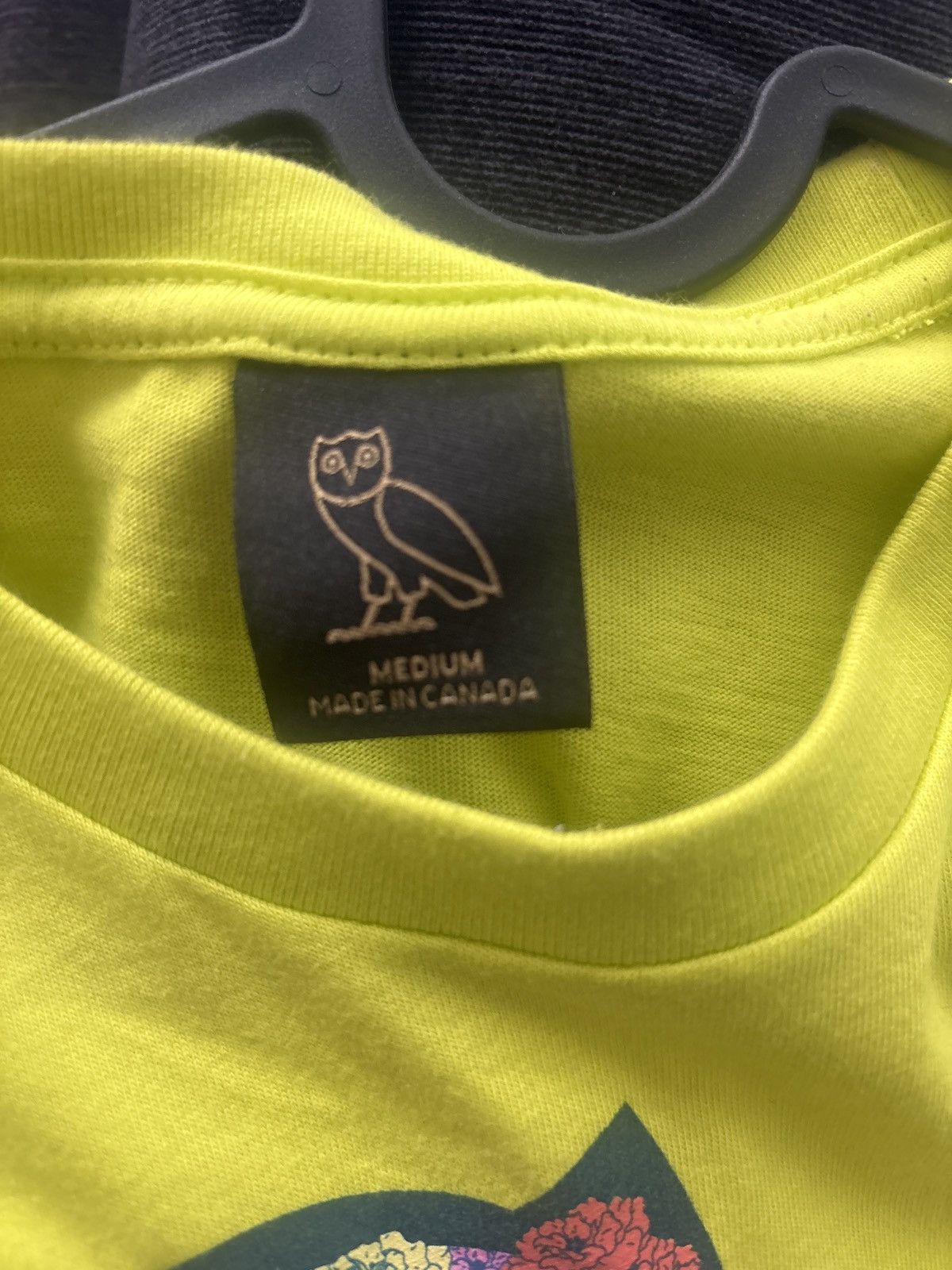 October's Very Own OVO Celebration Owl T-Shirt - Yellow Size US M / EU 48-50 / 2 - 2 Thumbnail